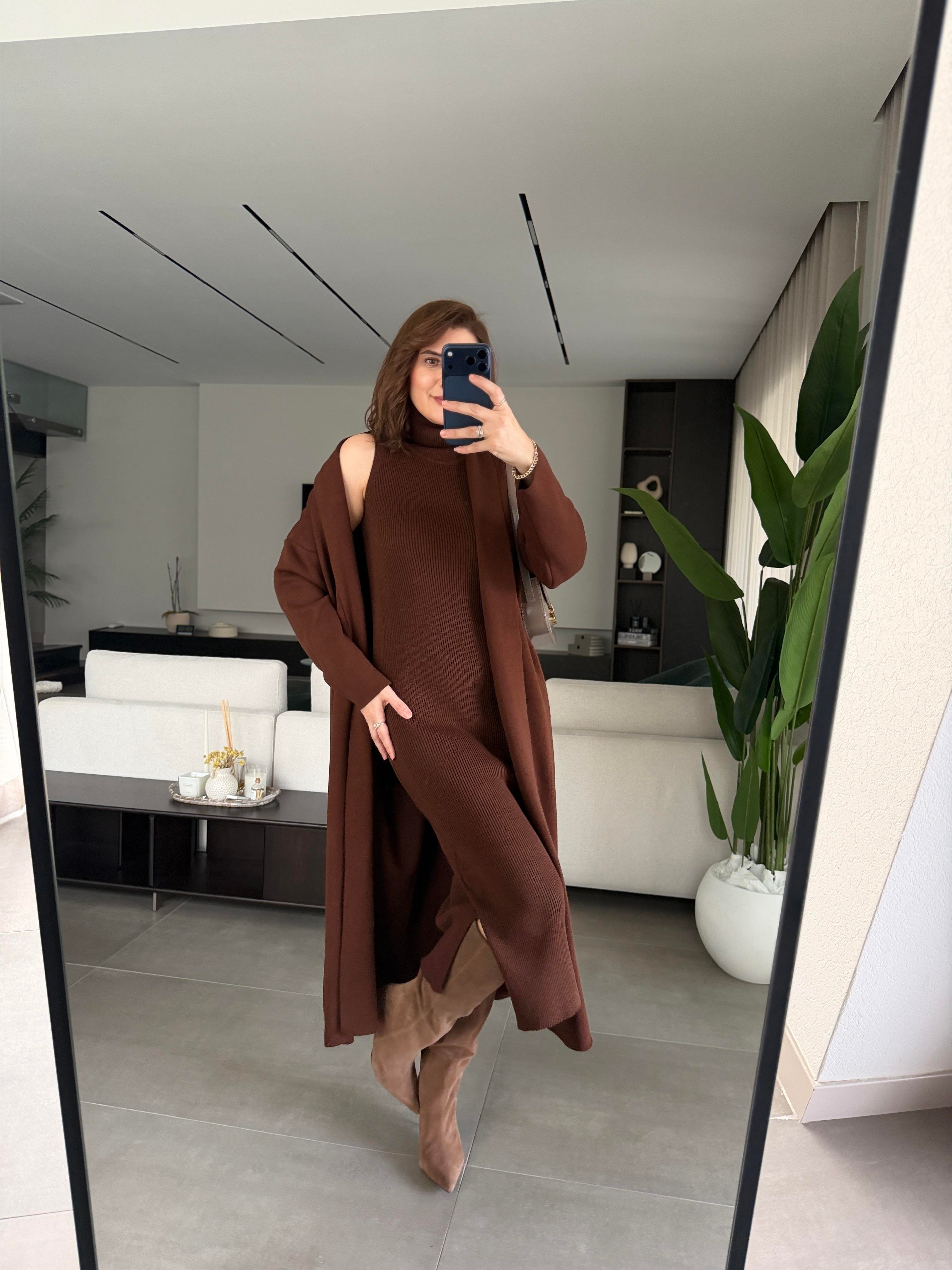 Norlan Hırkalı Elbise