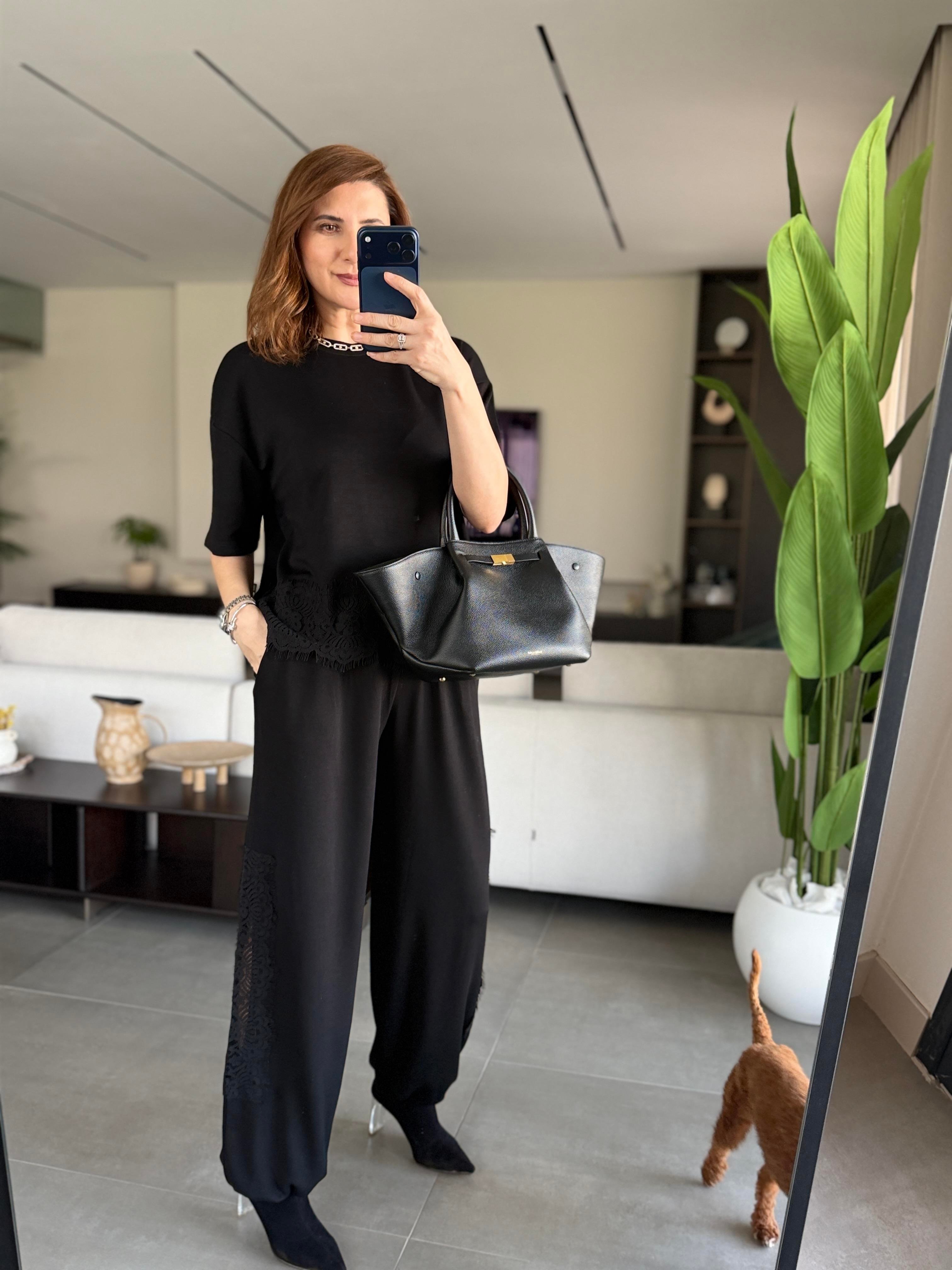 Ottova Dantel Detaylı Takım