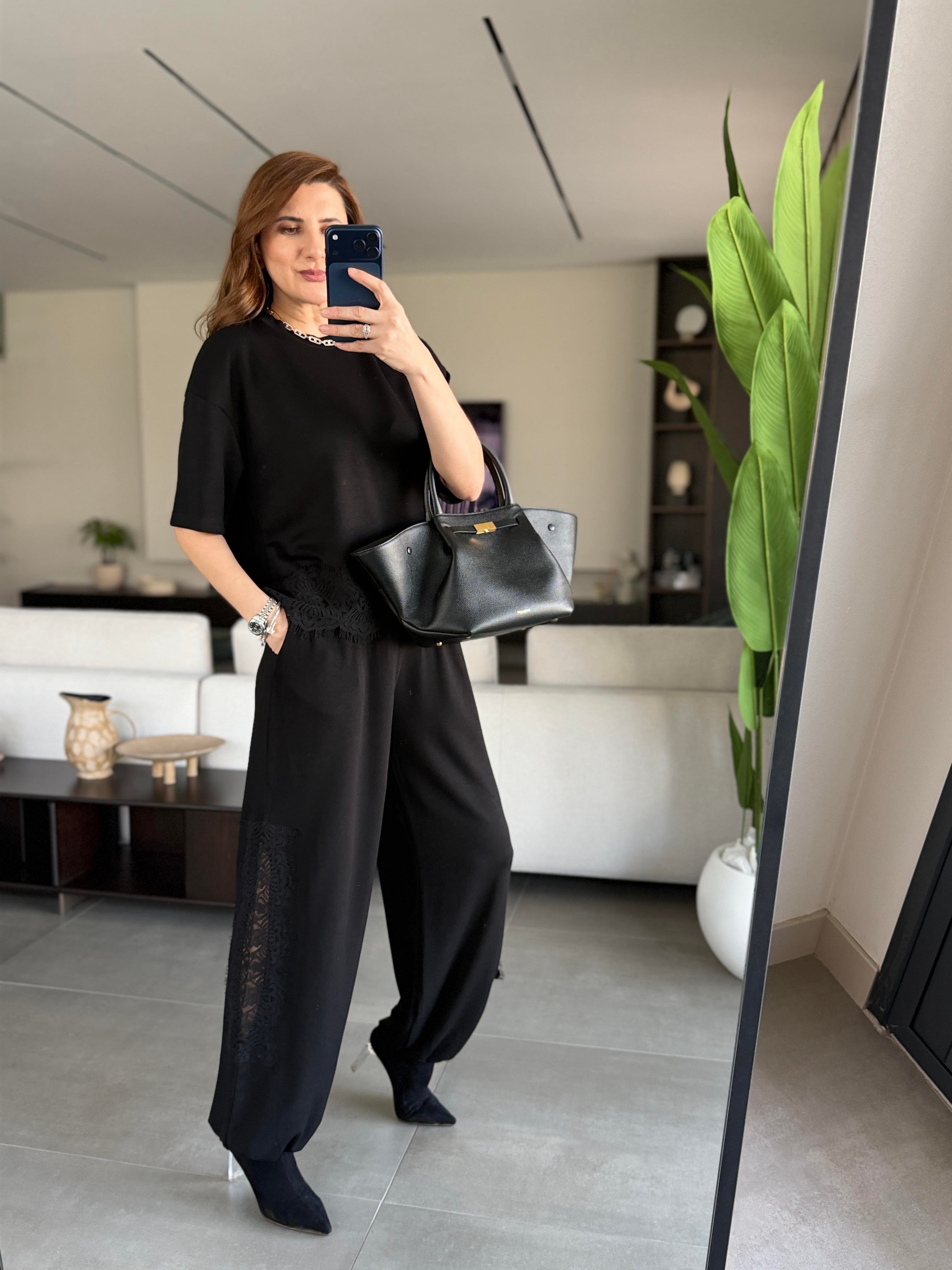 Ottova Dantel Detaylı Takım