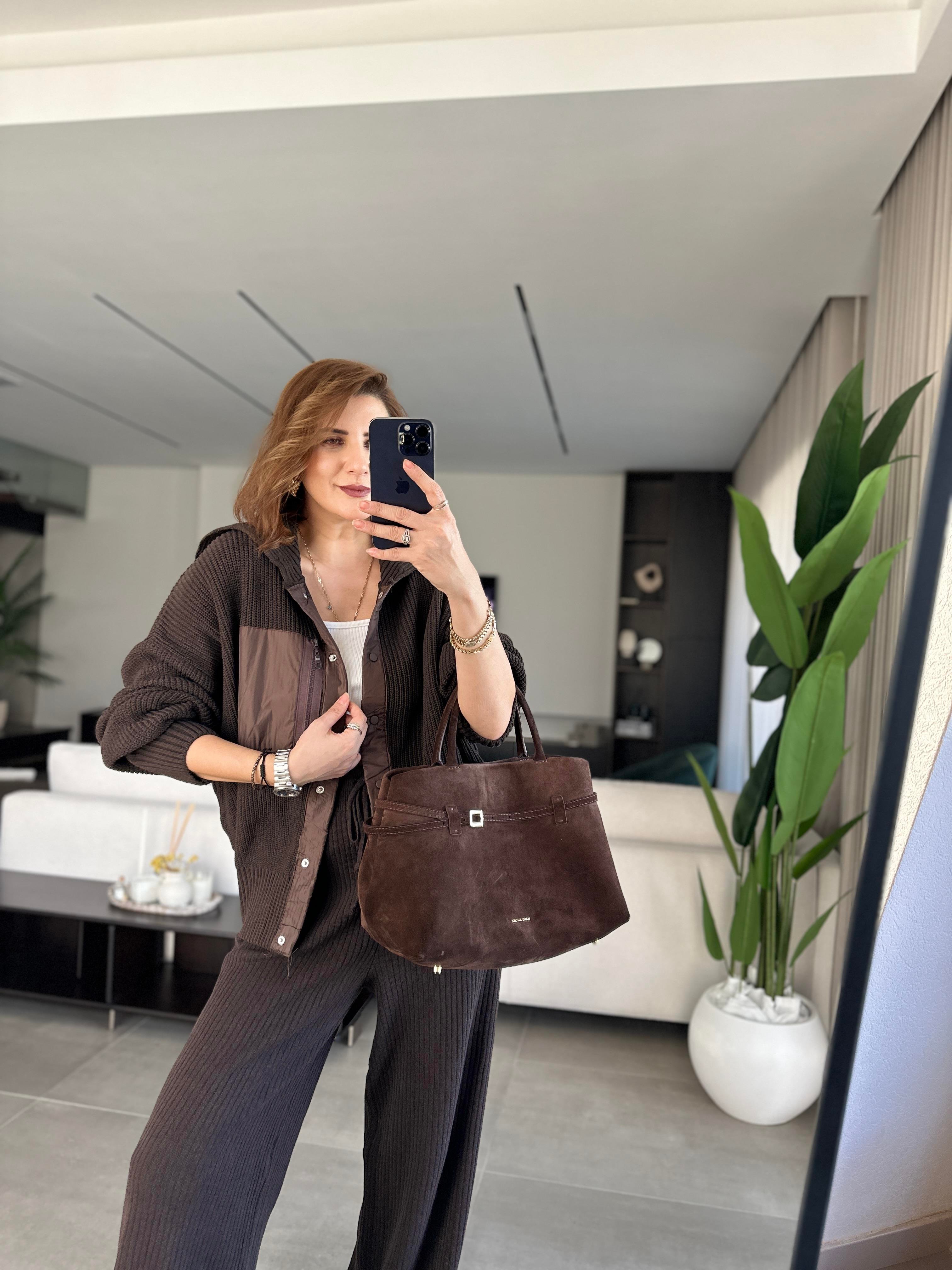 Paraşüt Cep Detaylı Garnili Takım