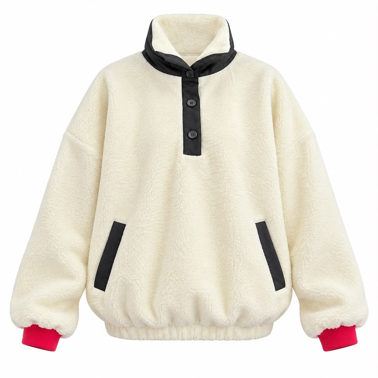 Peluş Teddy Sweatshırt