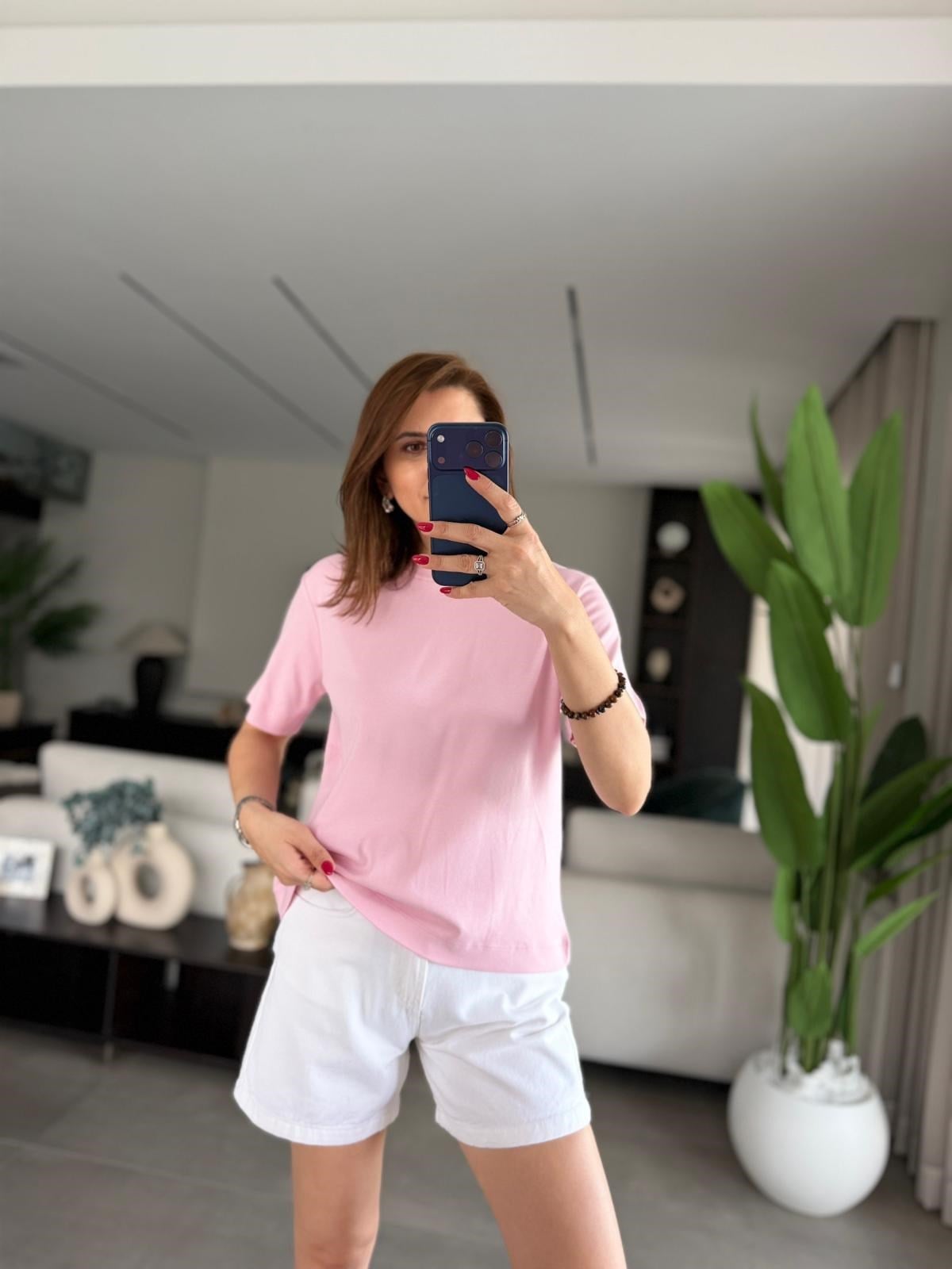 Pembe Cos Basic T-shirt