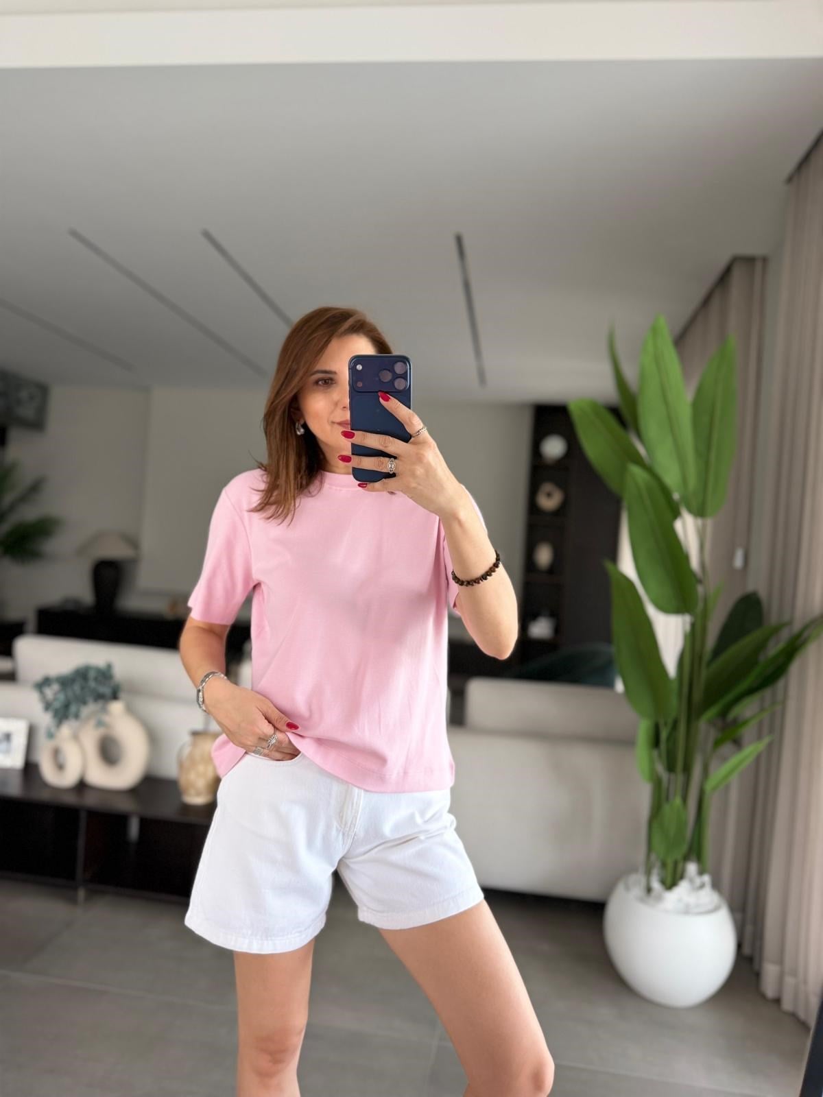 Pembe Cos Basic T-shirt