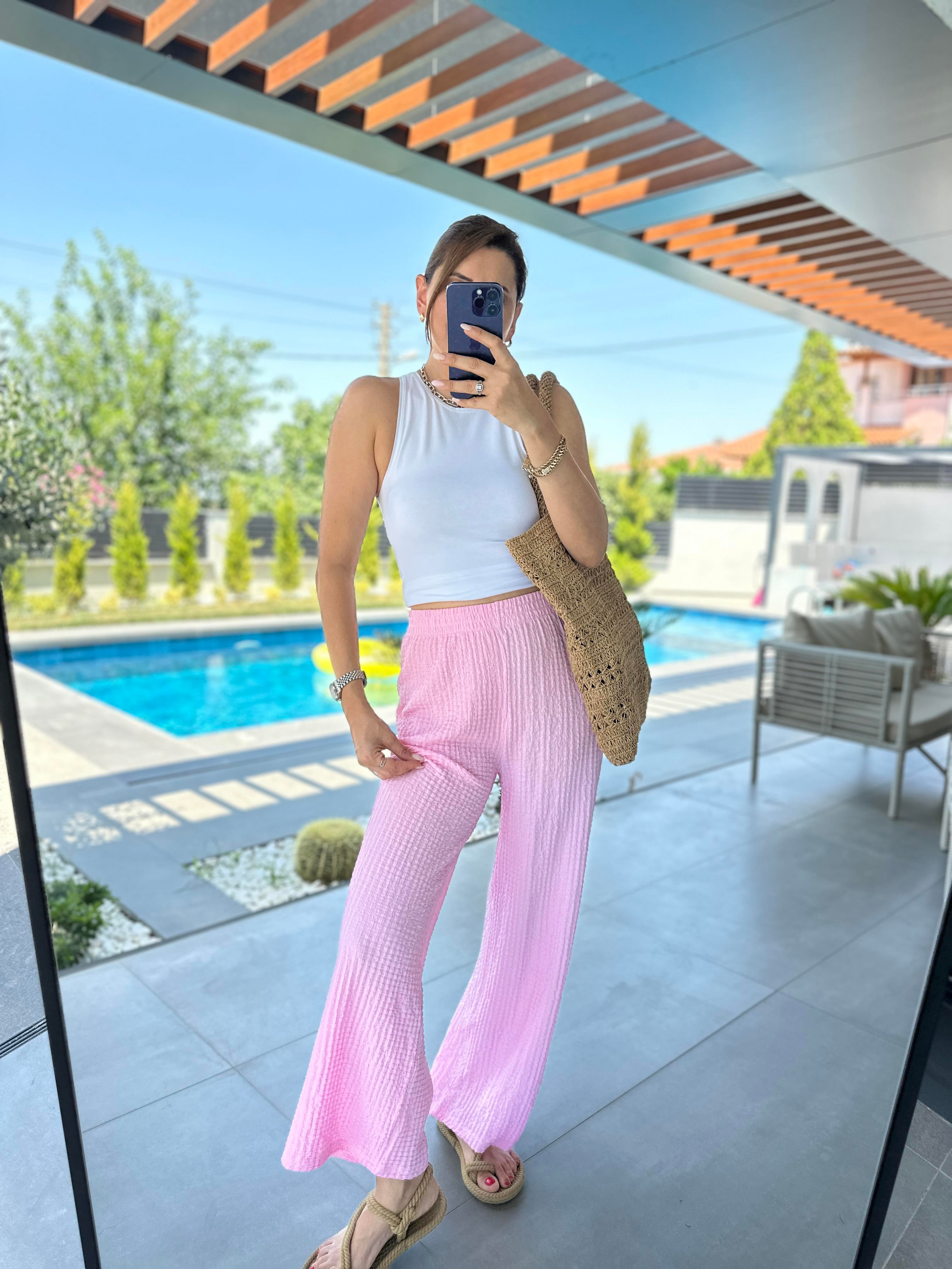 Pembe Zeplin Pantolon