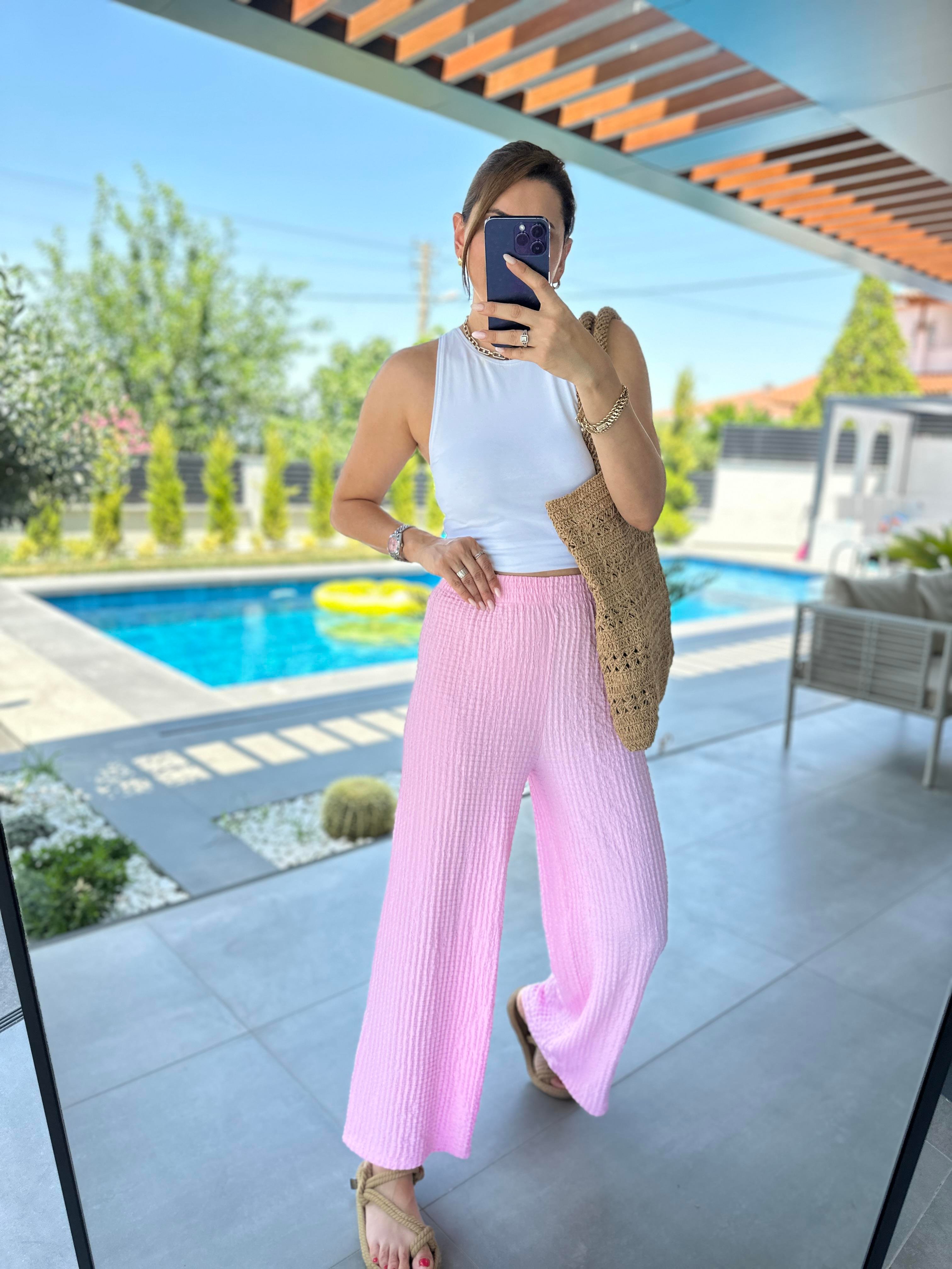 Pembe Zeplin Pantolon
