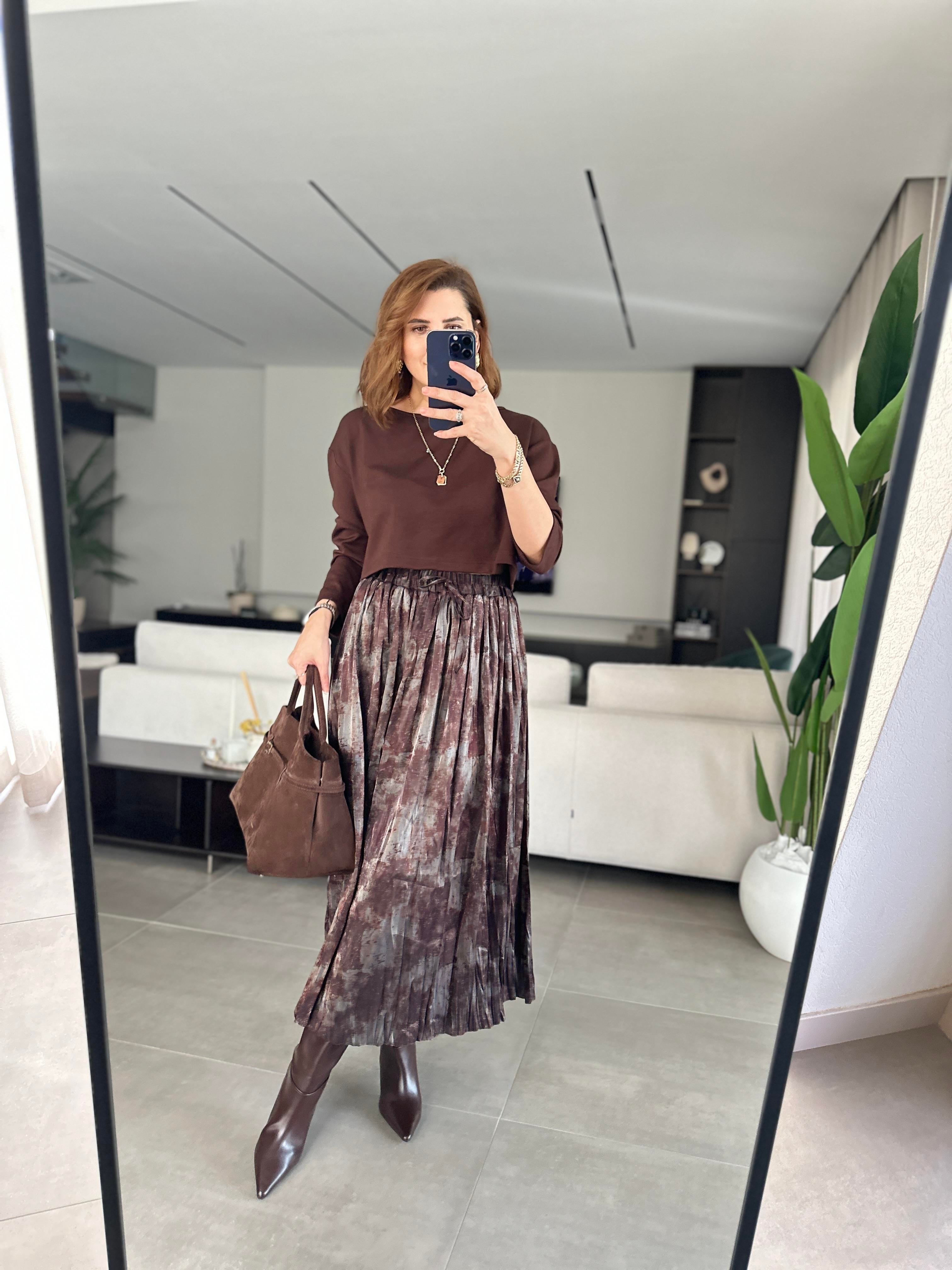 Pileli Rustic Etek