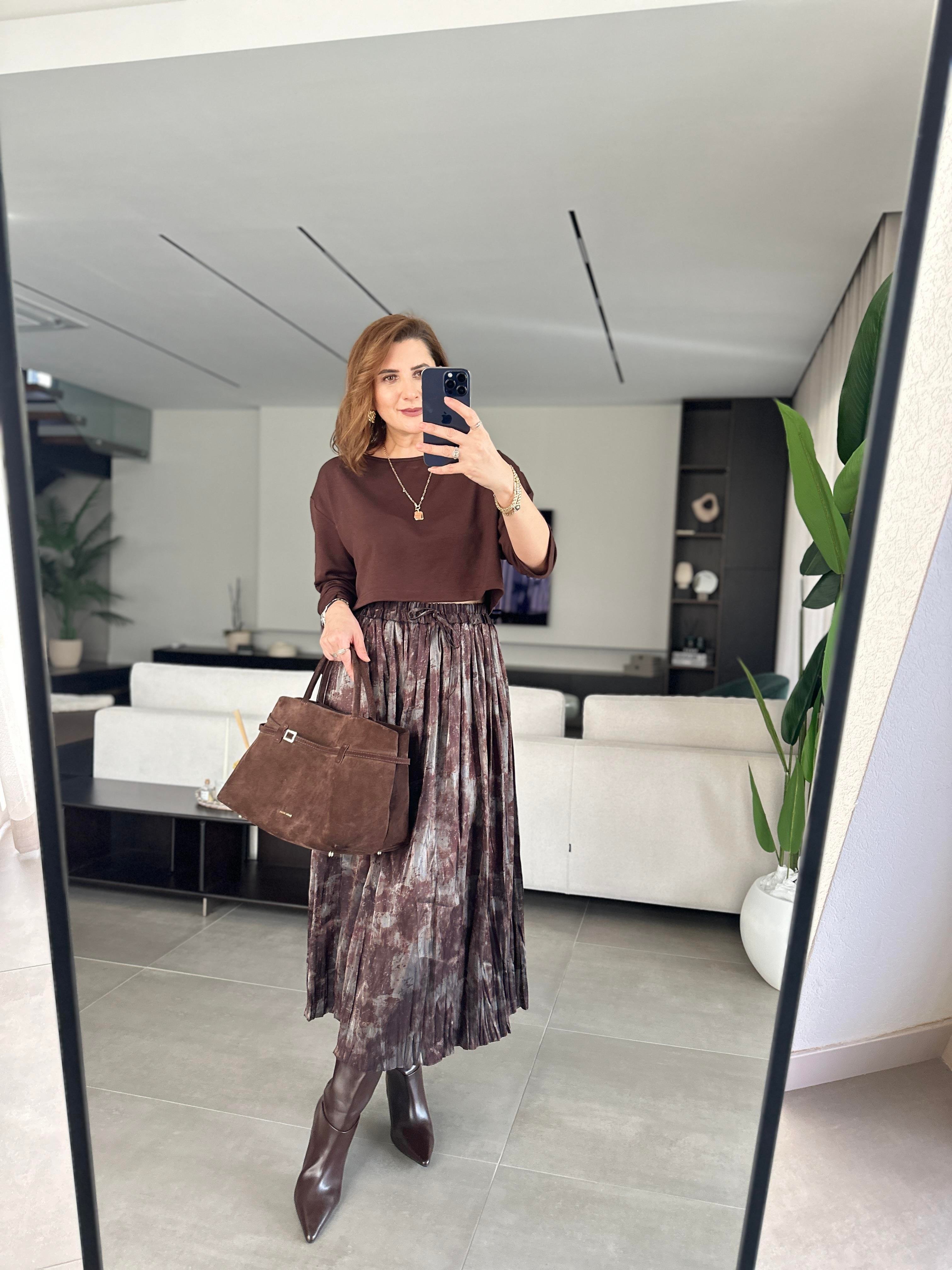 Pileli Rustic Etek