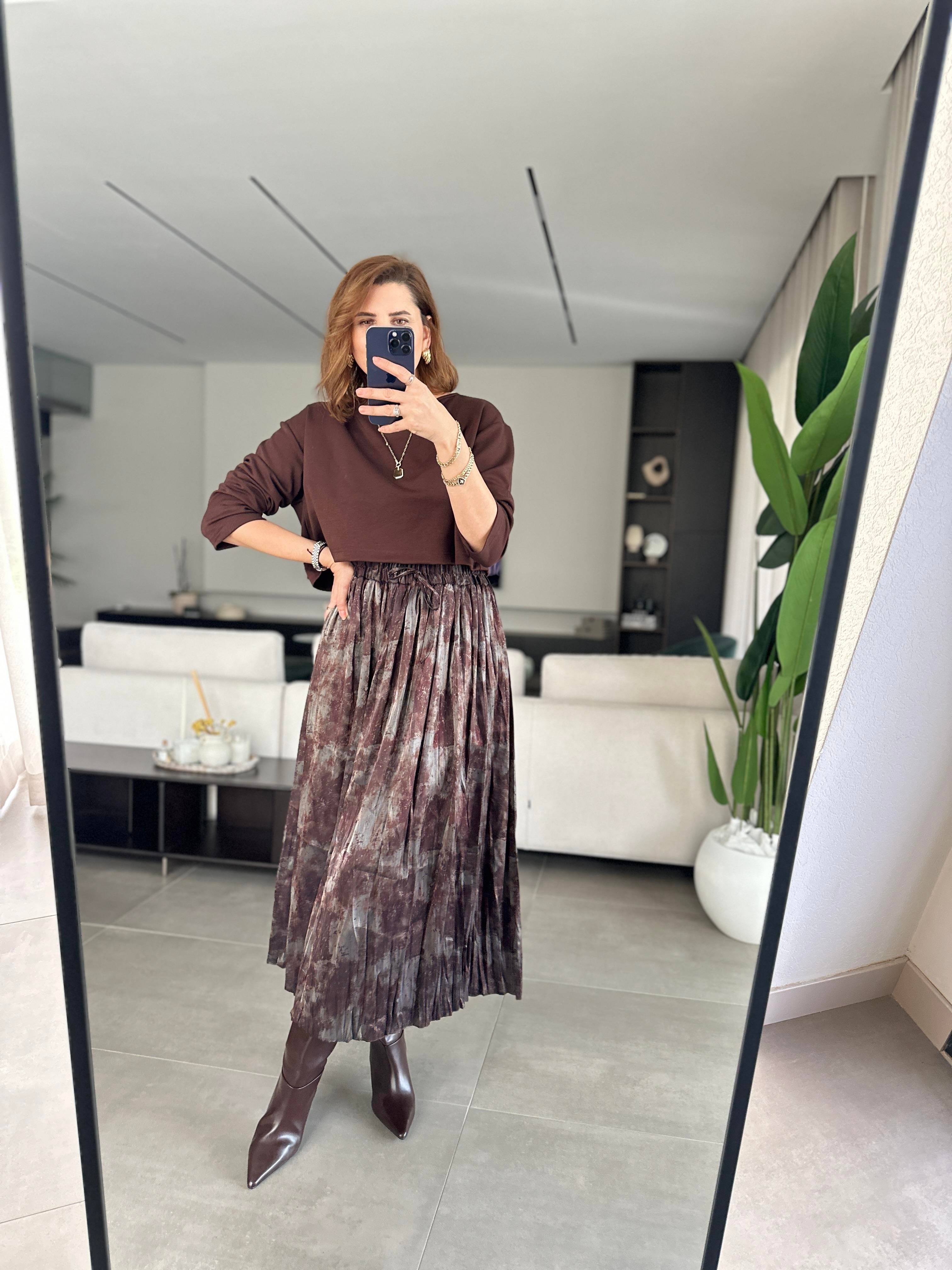 Pileli Rustic Etek