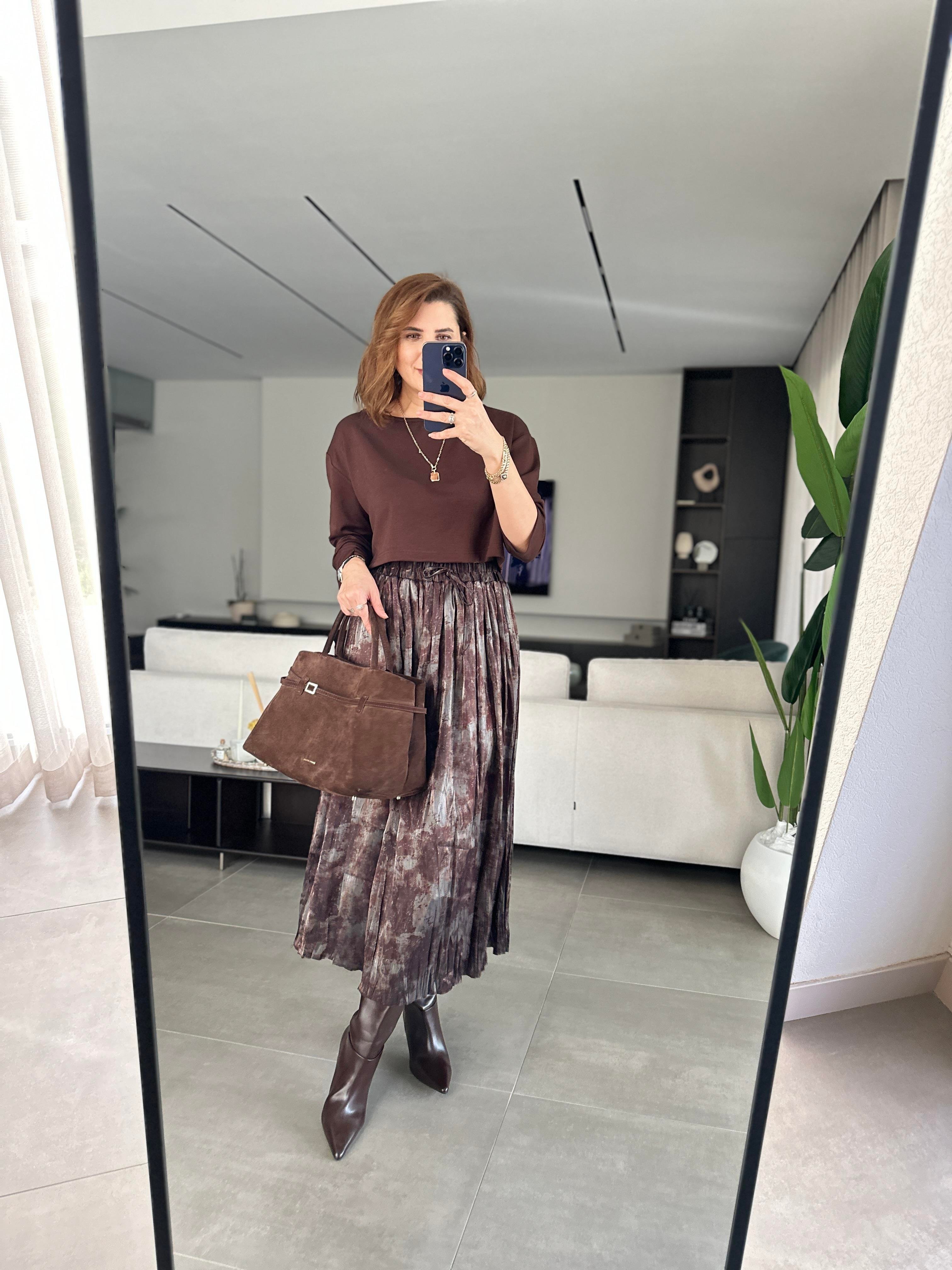 Pileli Rustic Etek