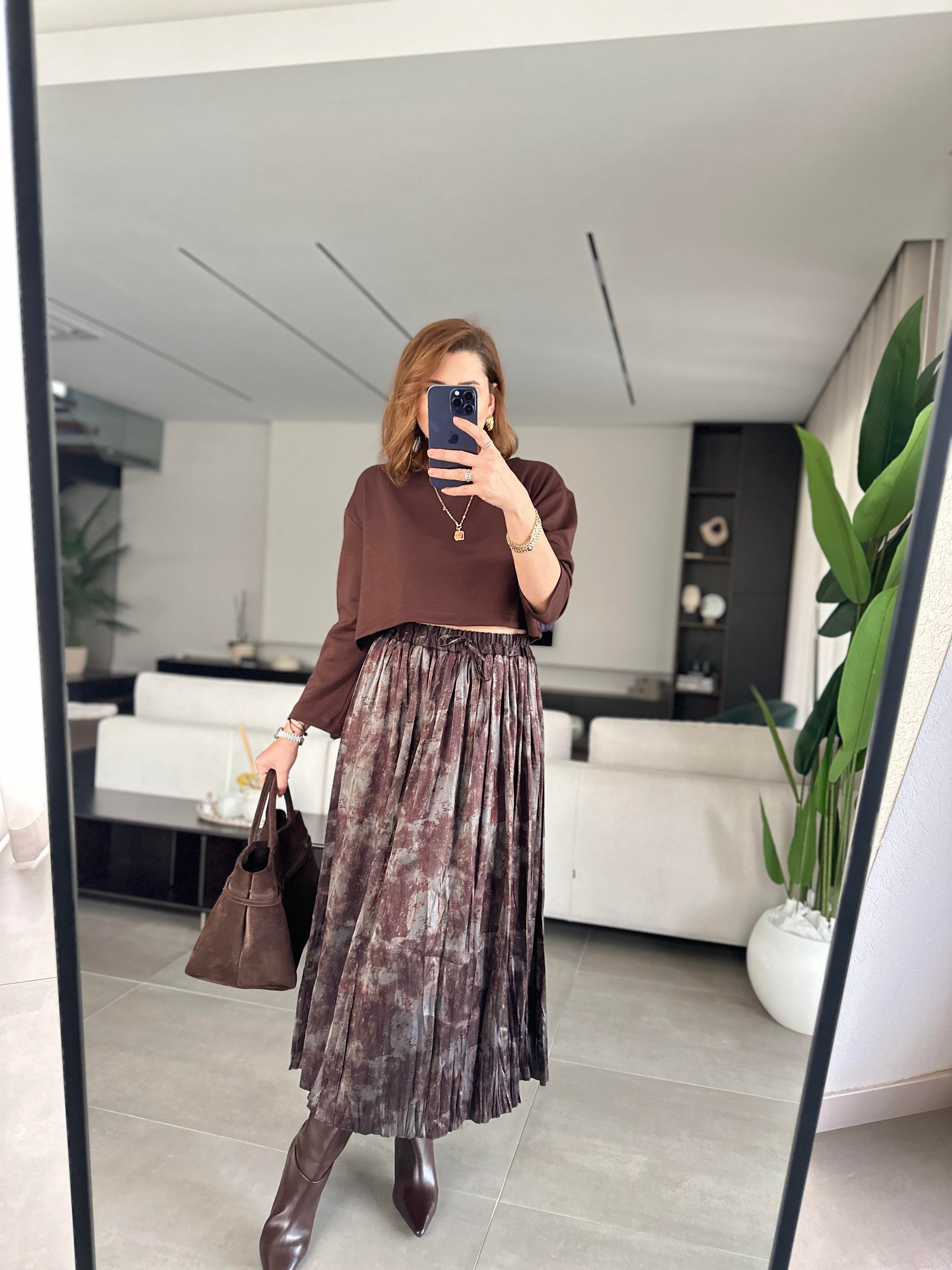 Pileli Rustic Etek