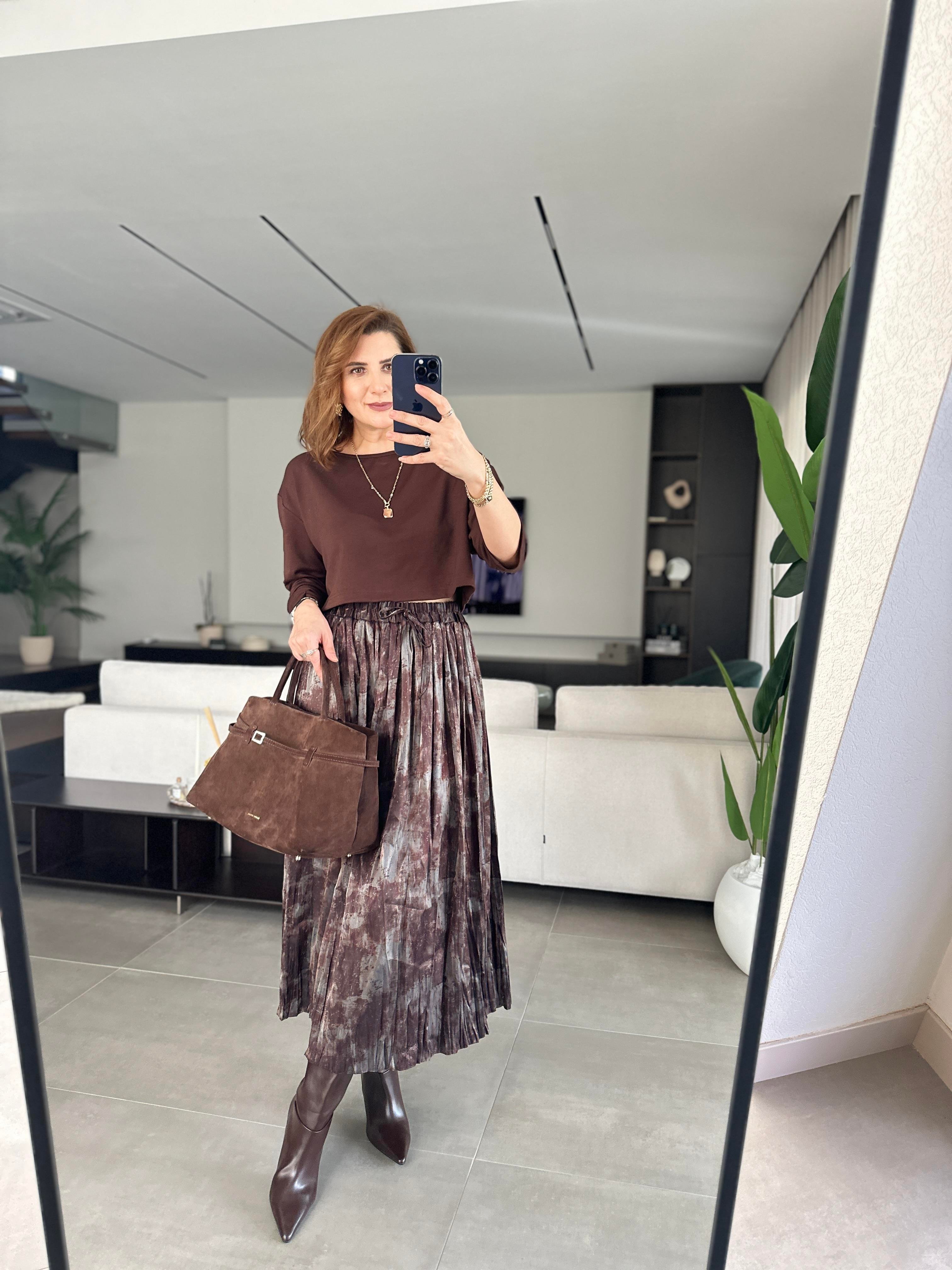 Pileli Rustic Etek