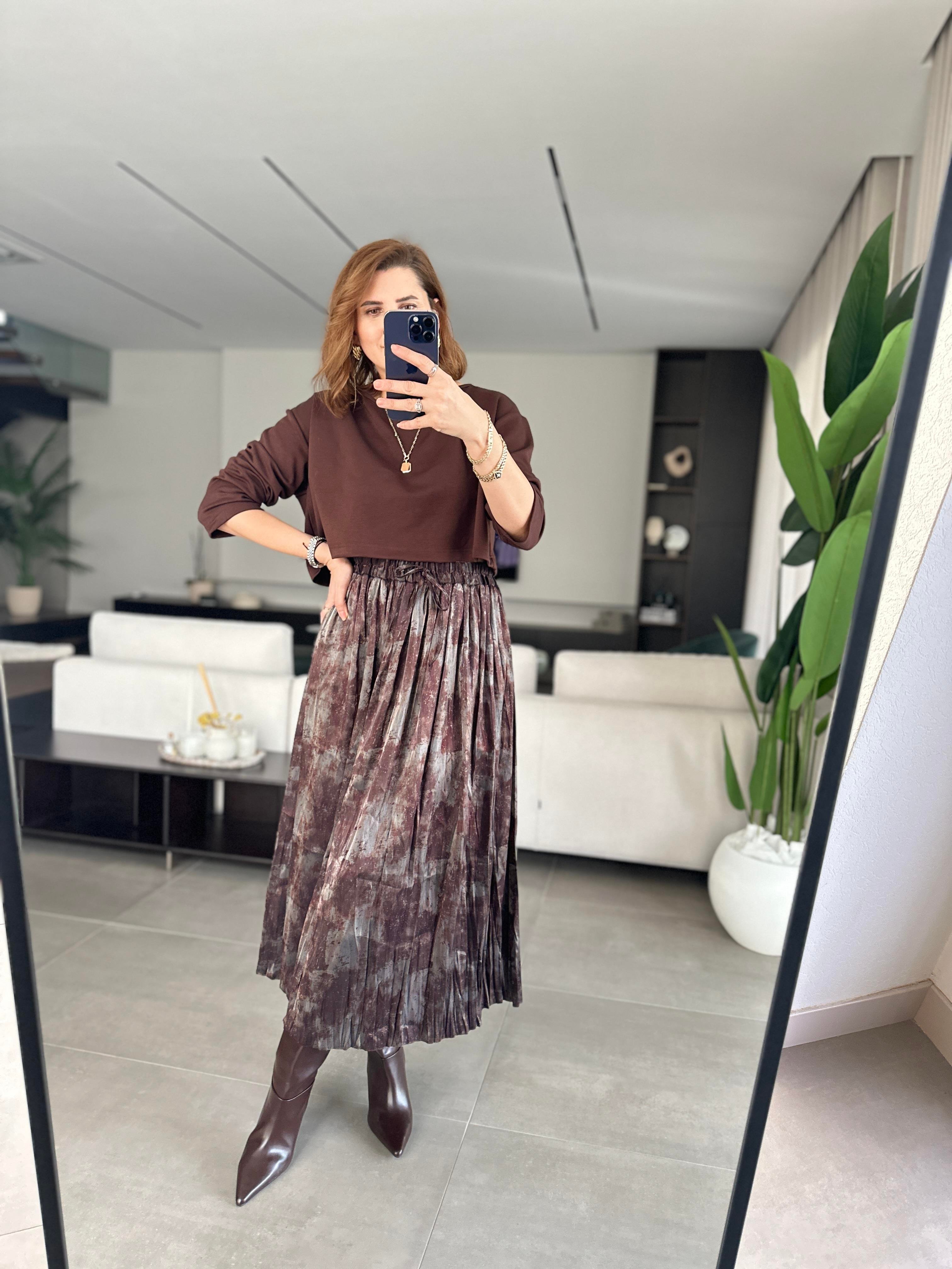 Pileli Rustic Etek