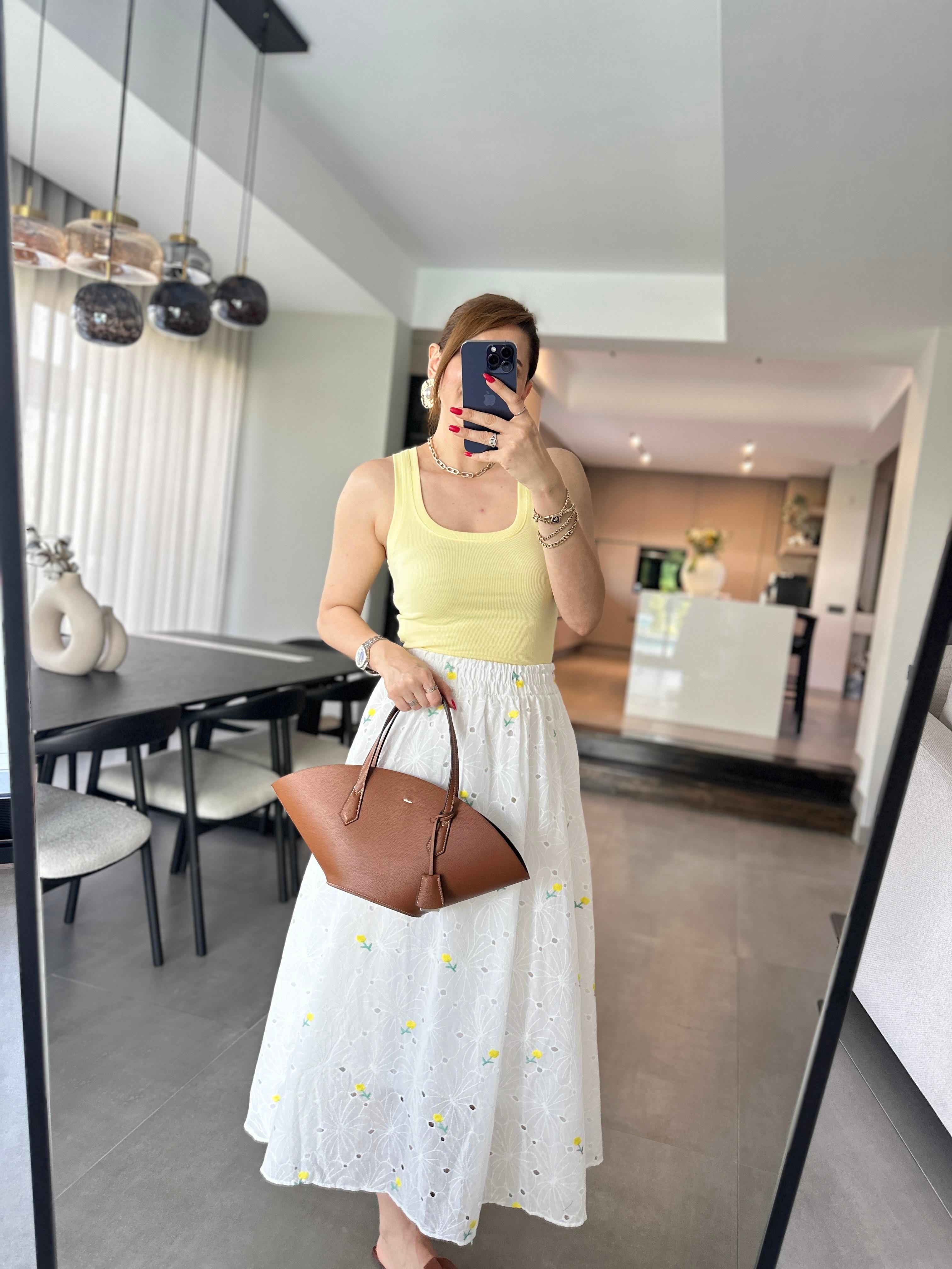 Sarı Fitilli Bisiklet Yaka Atlet