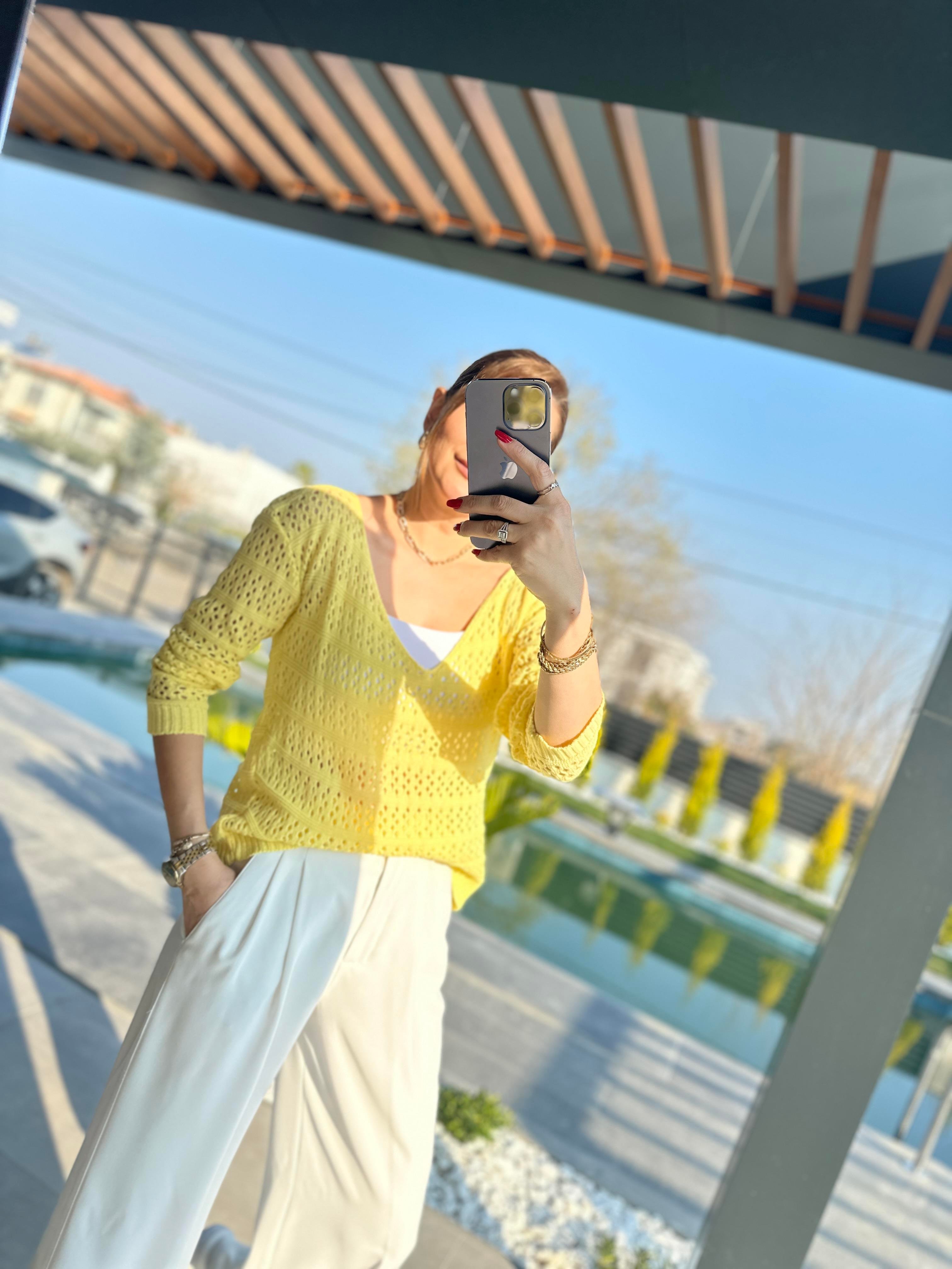 Sarı Volle Merserize