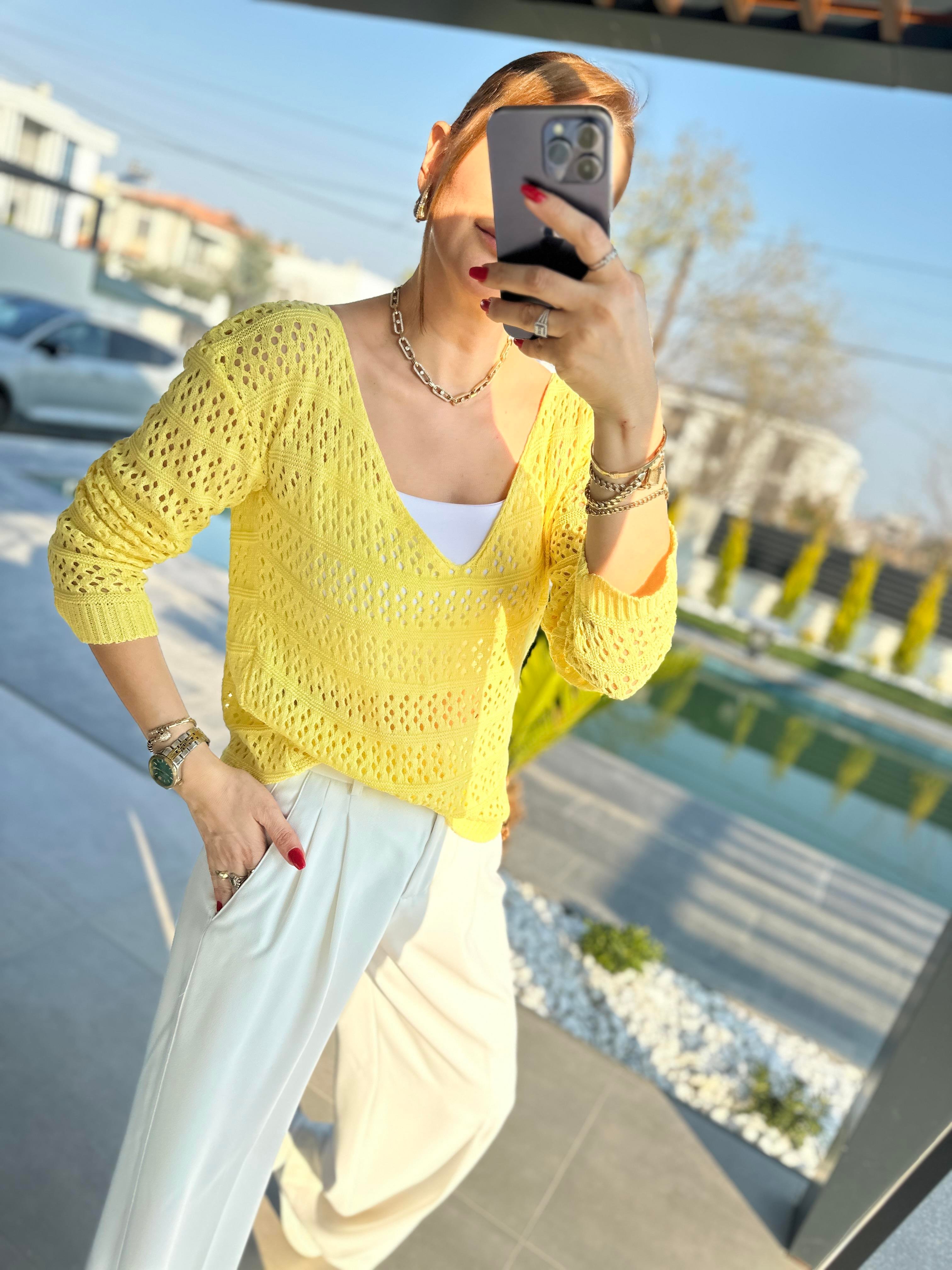 Sarı Volle Merserize