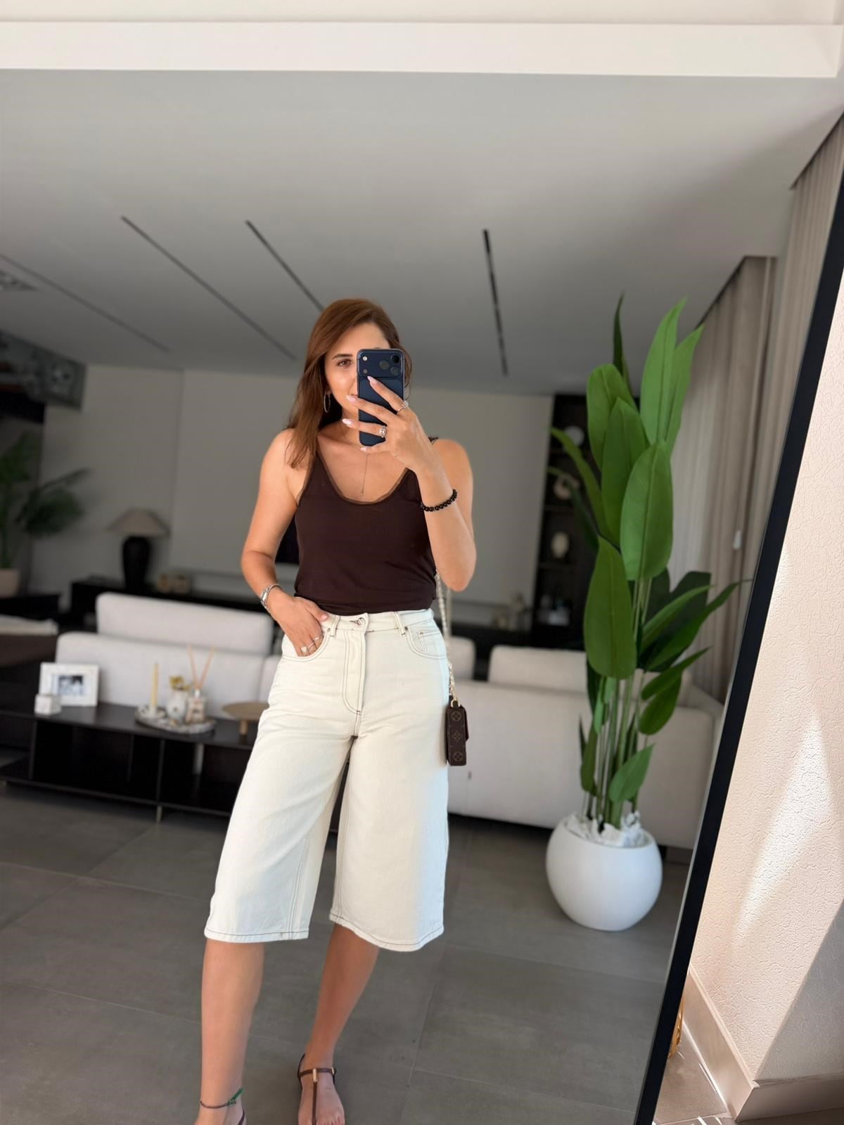 Şehir Boy Cep Detaylı Karol Şort