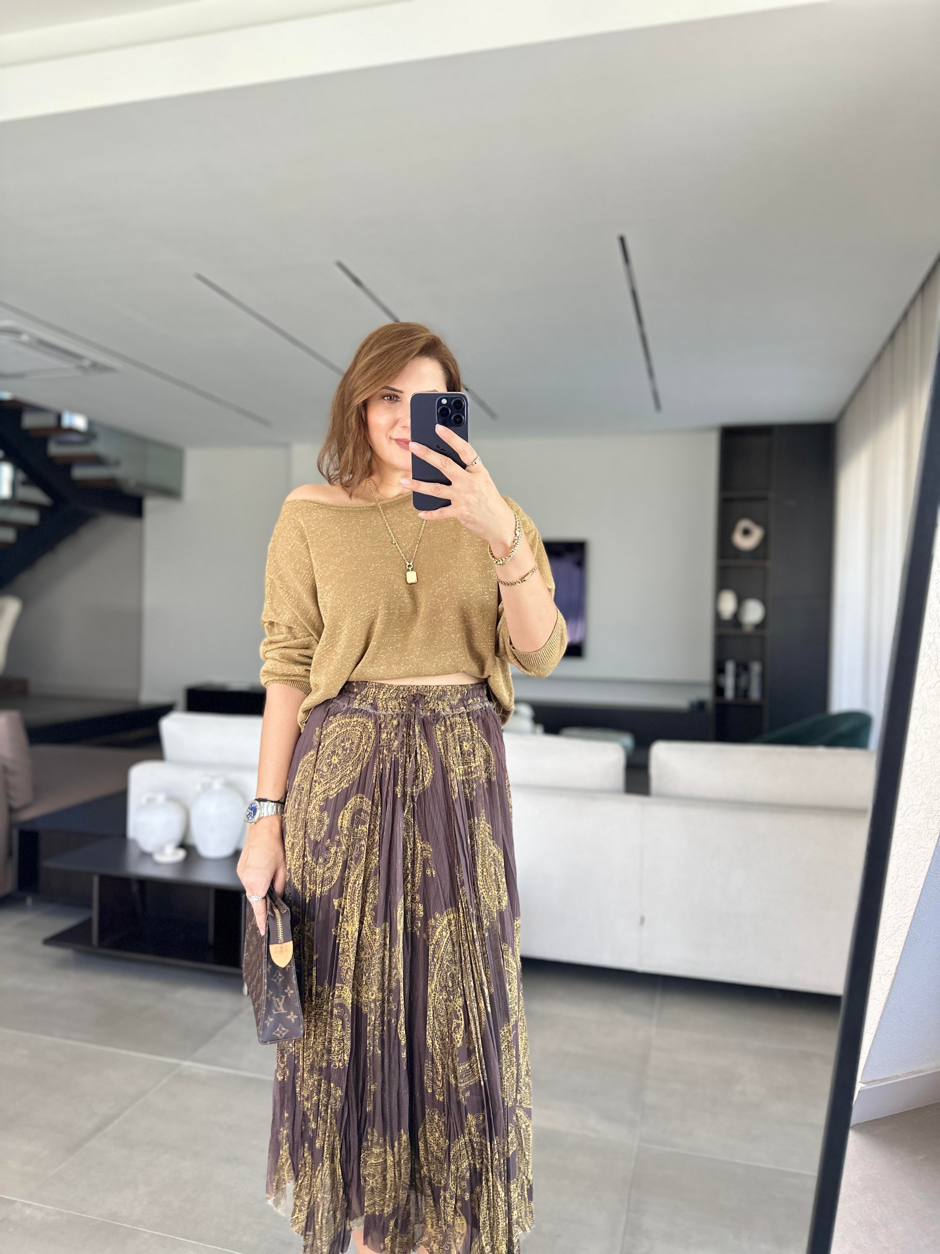 Simli Detay Model Etek