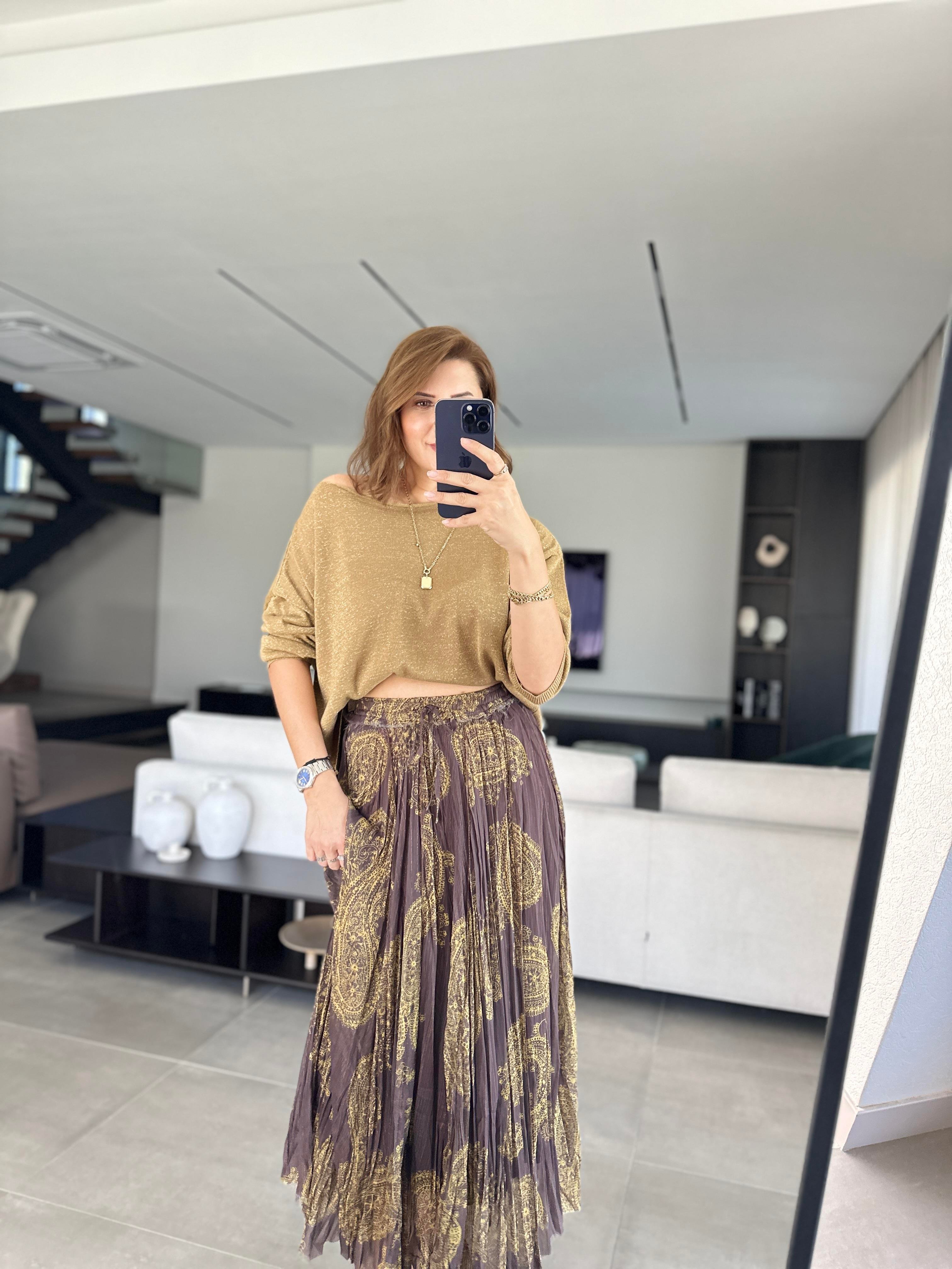 Simli Detay Model Etek