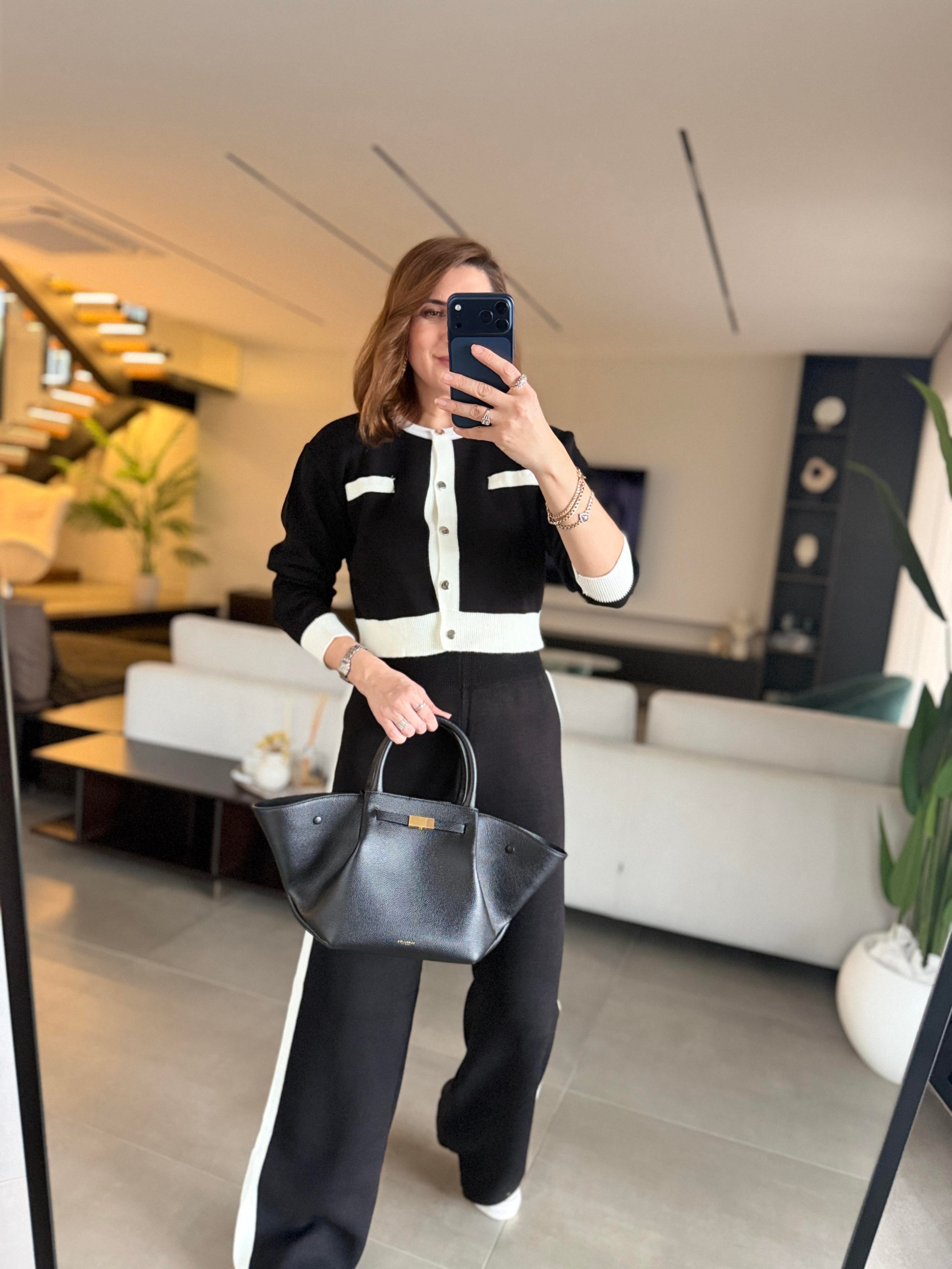 Siyah Bomber Triko Takım