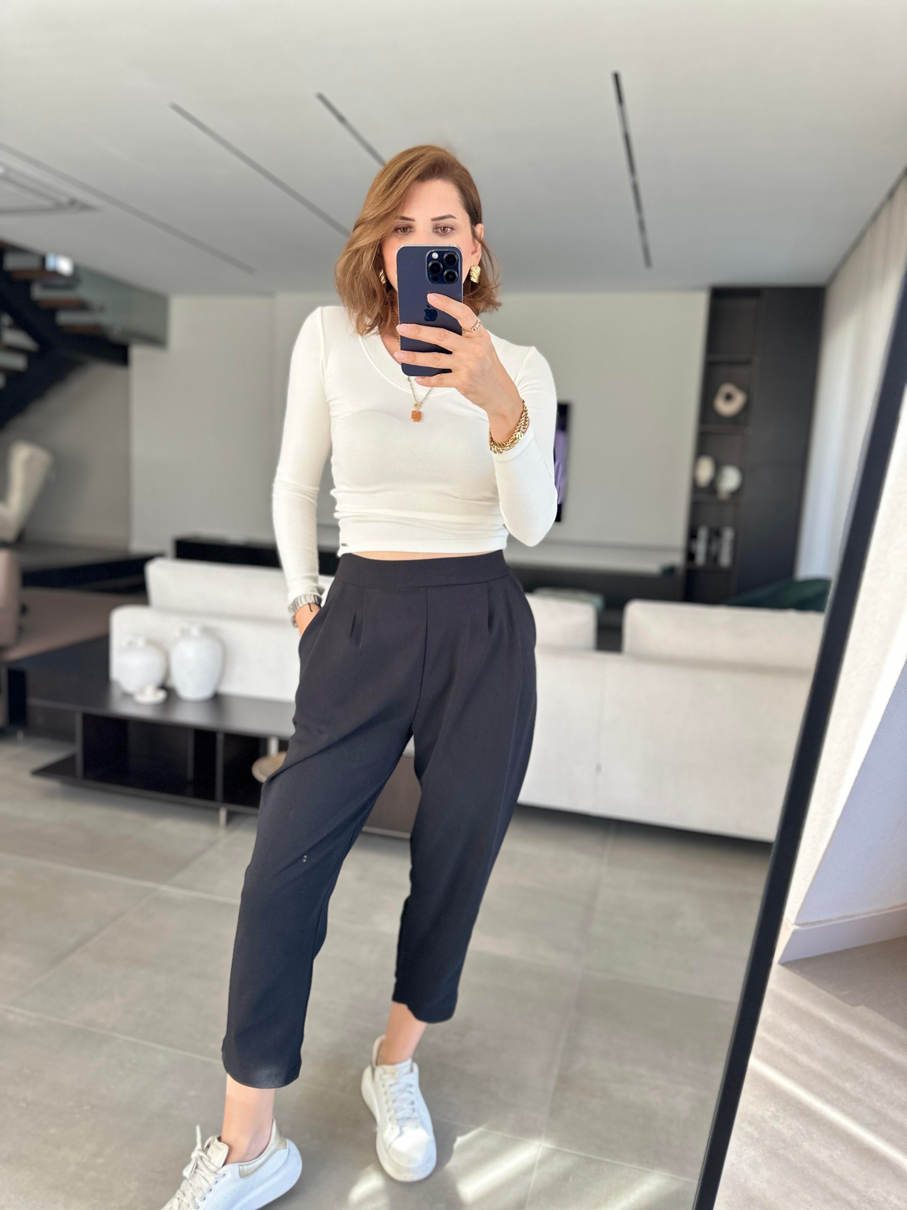 Siyah Harem Pantolon