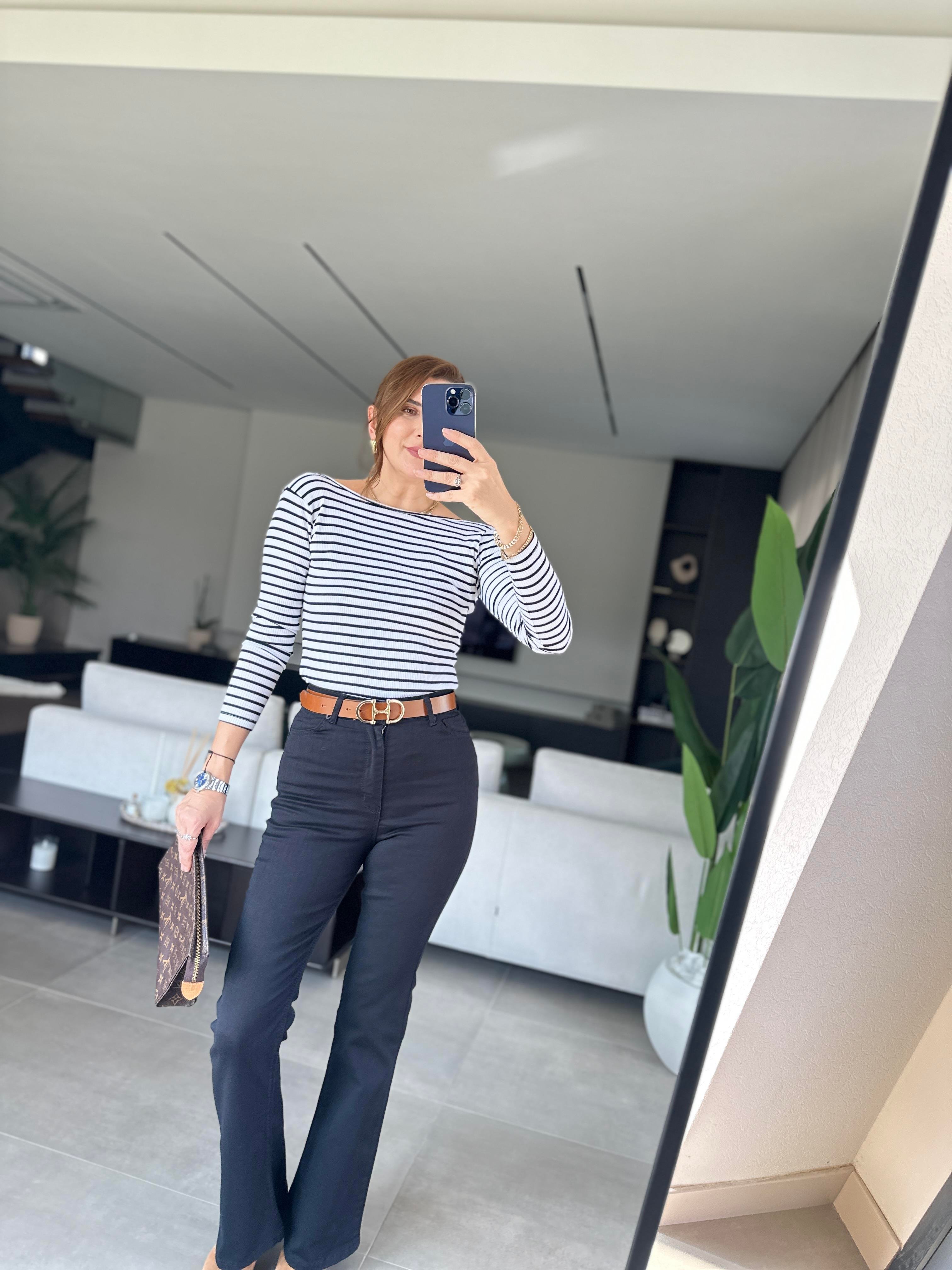 Siyah Lori Toparlayıcı Jean