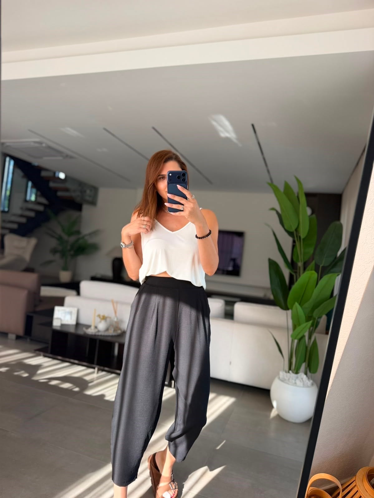 Siyah Veronica Harem Pantolon