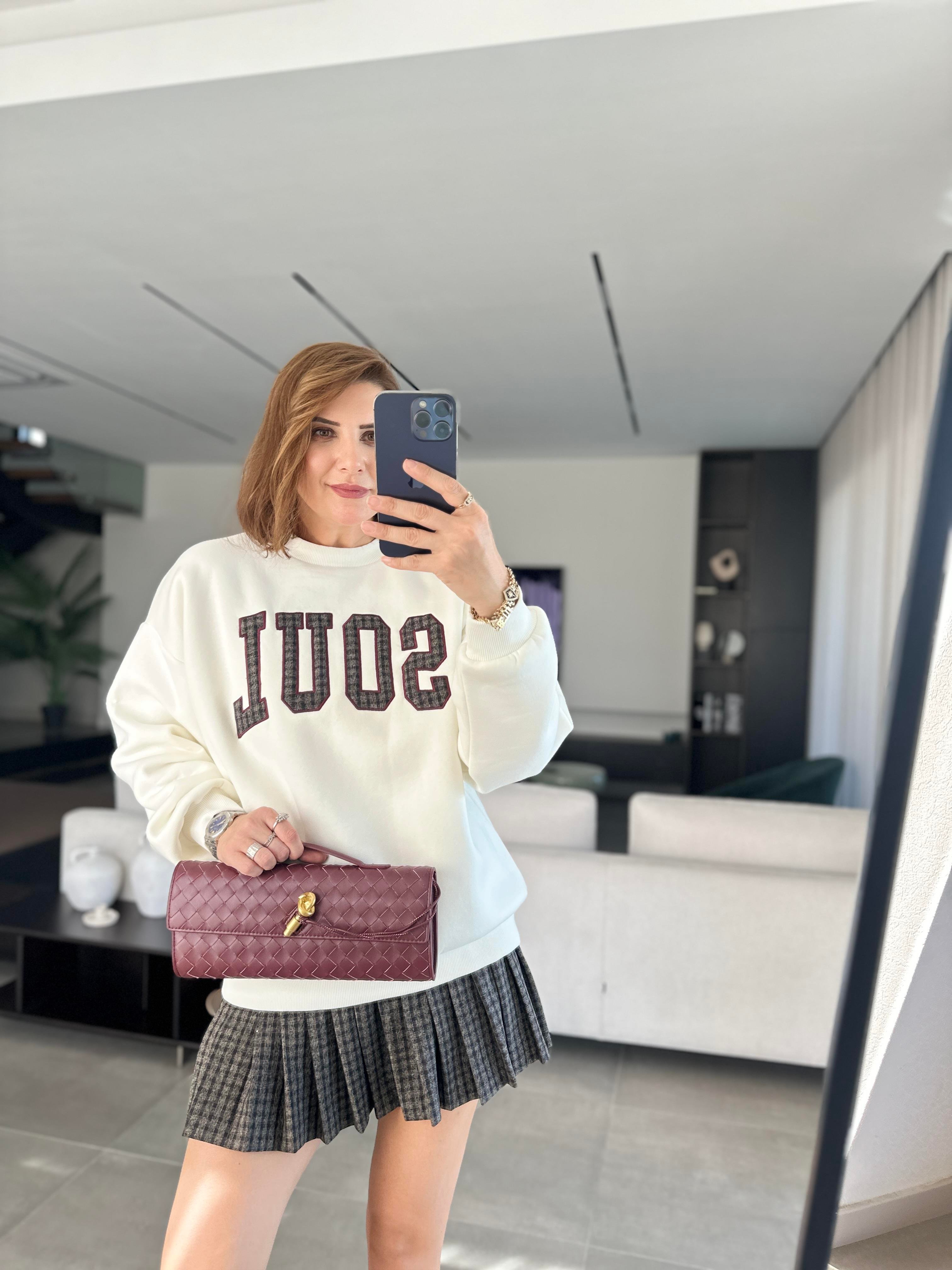 Soul Baskılı Sweat