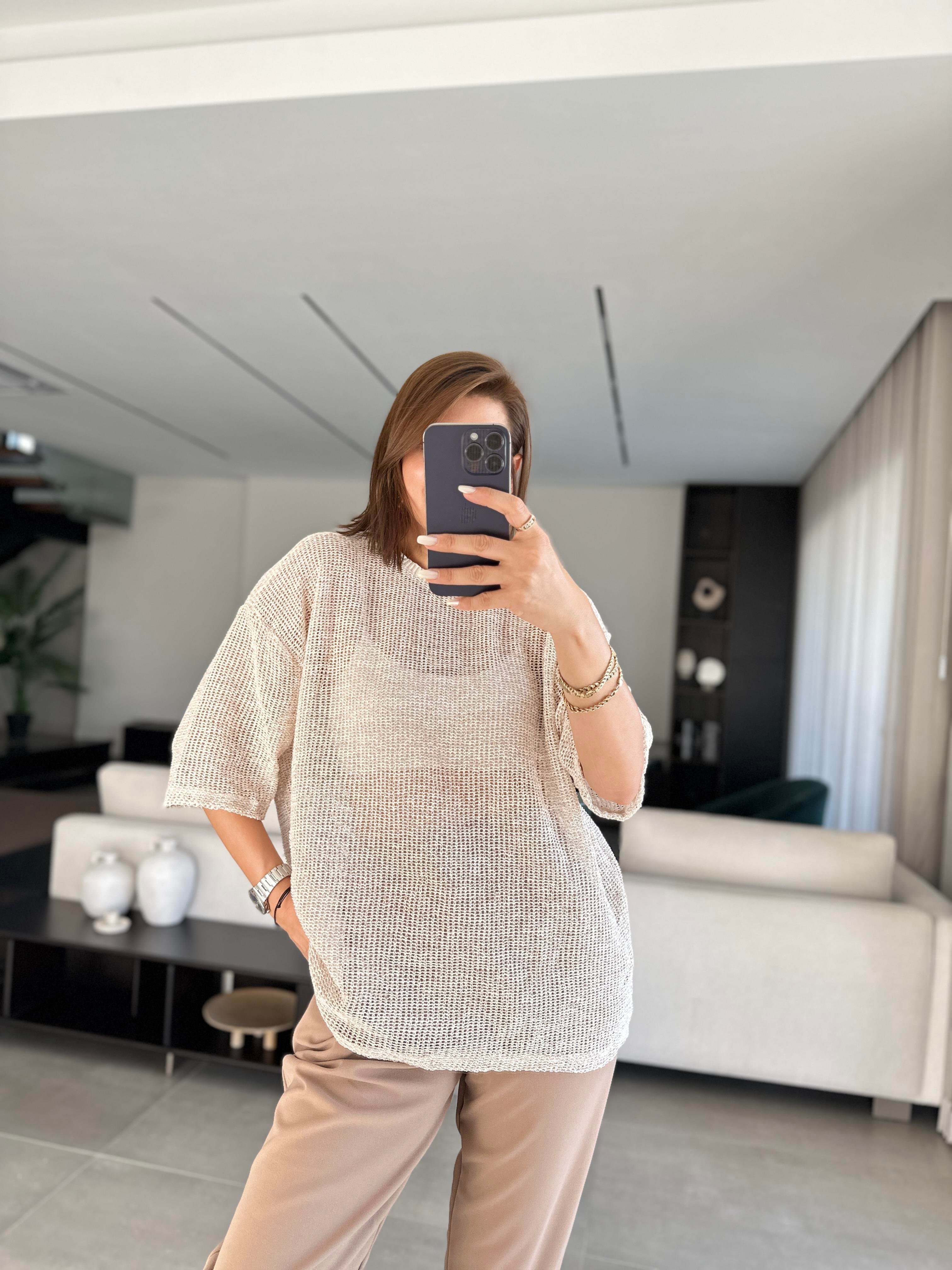 Triko Salaş Bluz