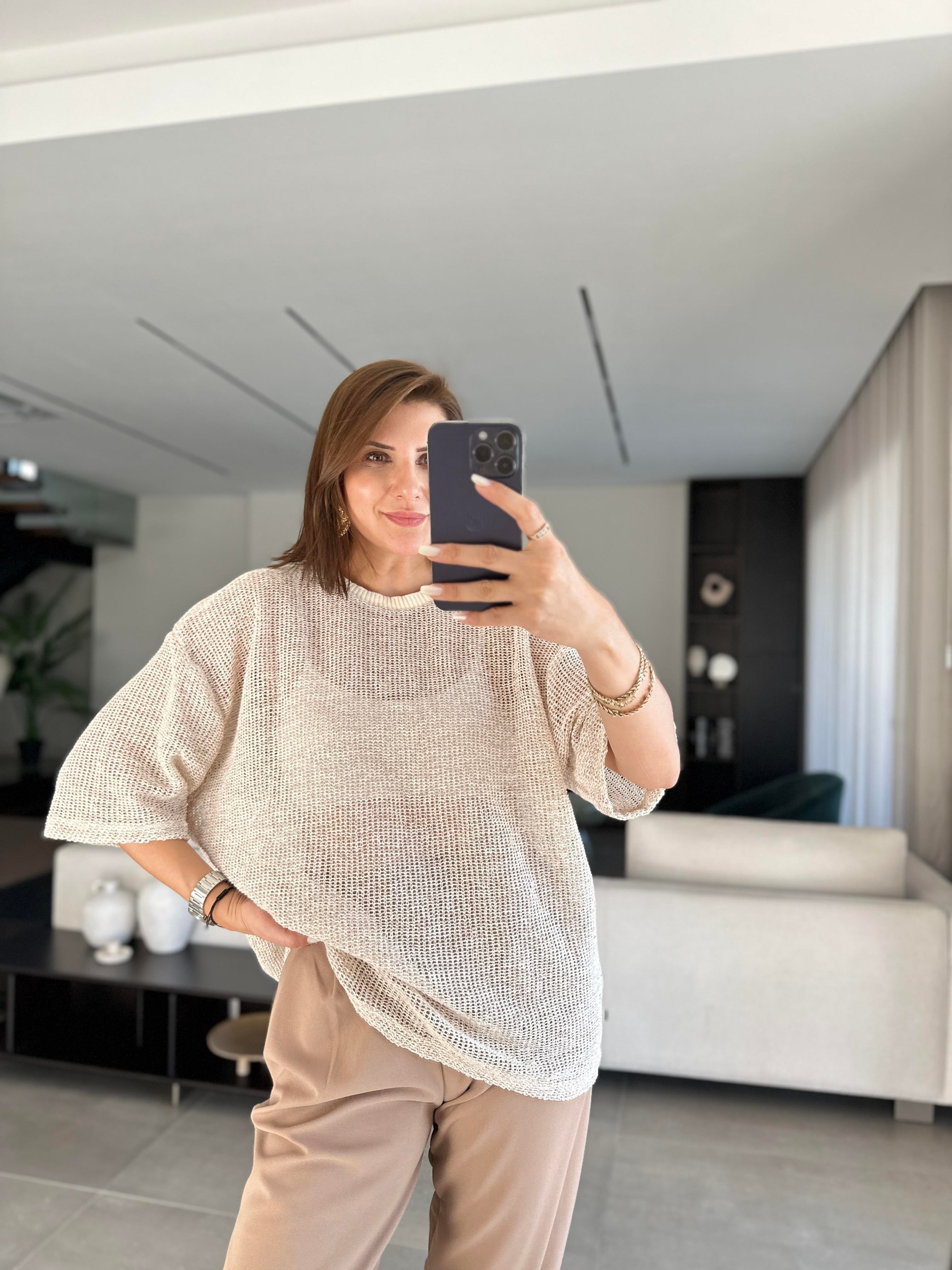 Triko Salaş Bluz