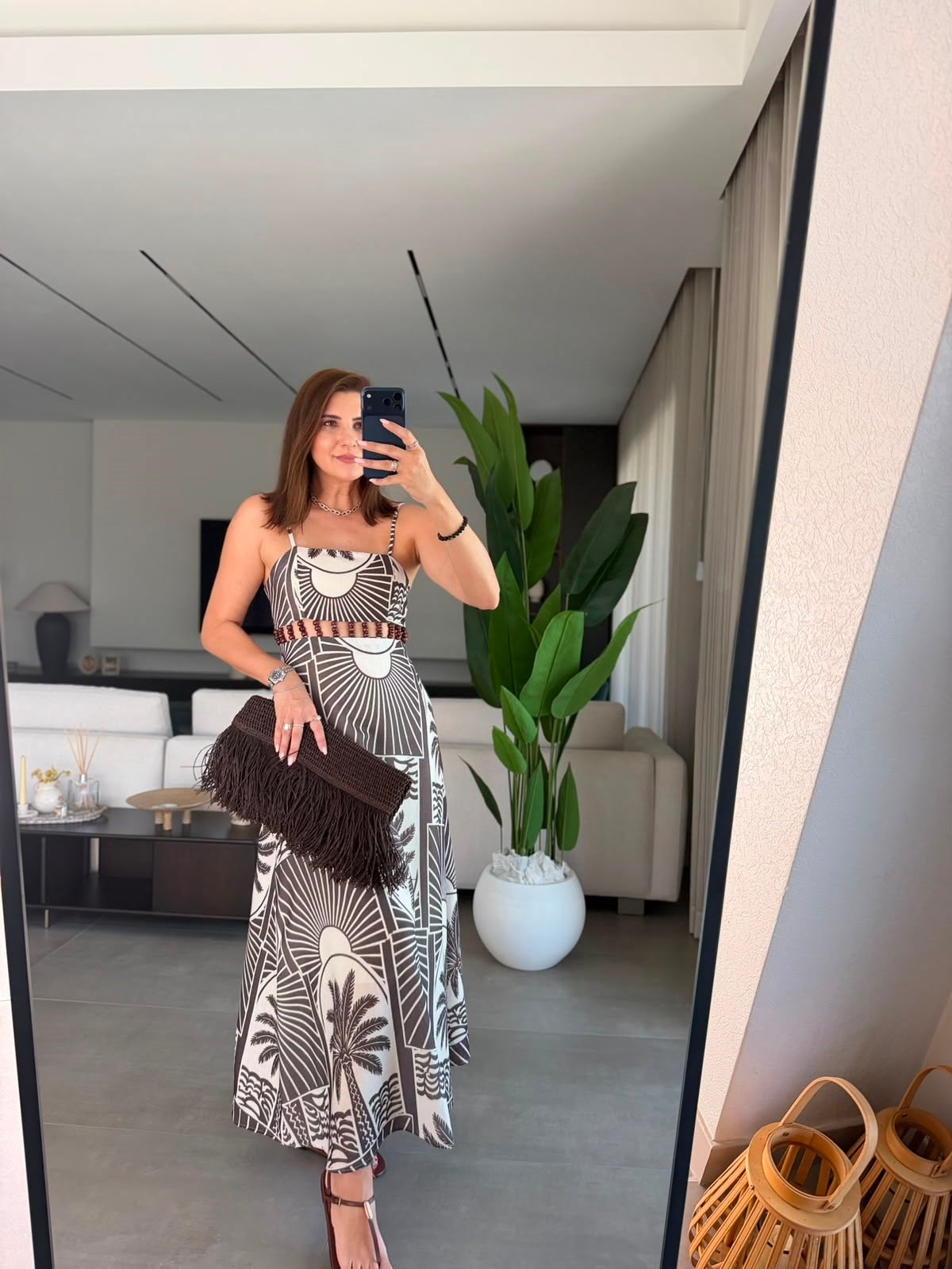 Tropica Bel Boncuklu Elbise