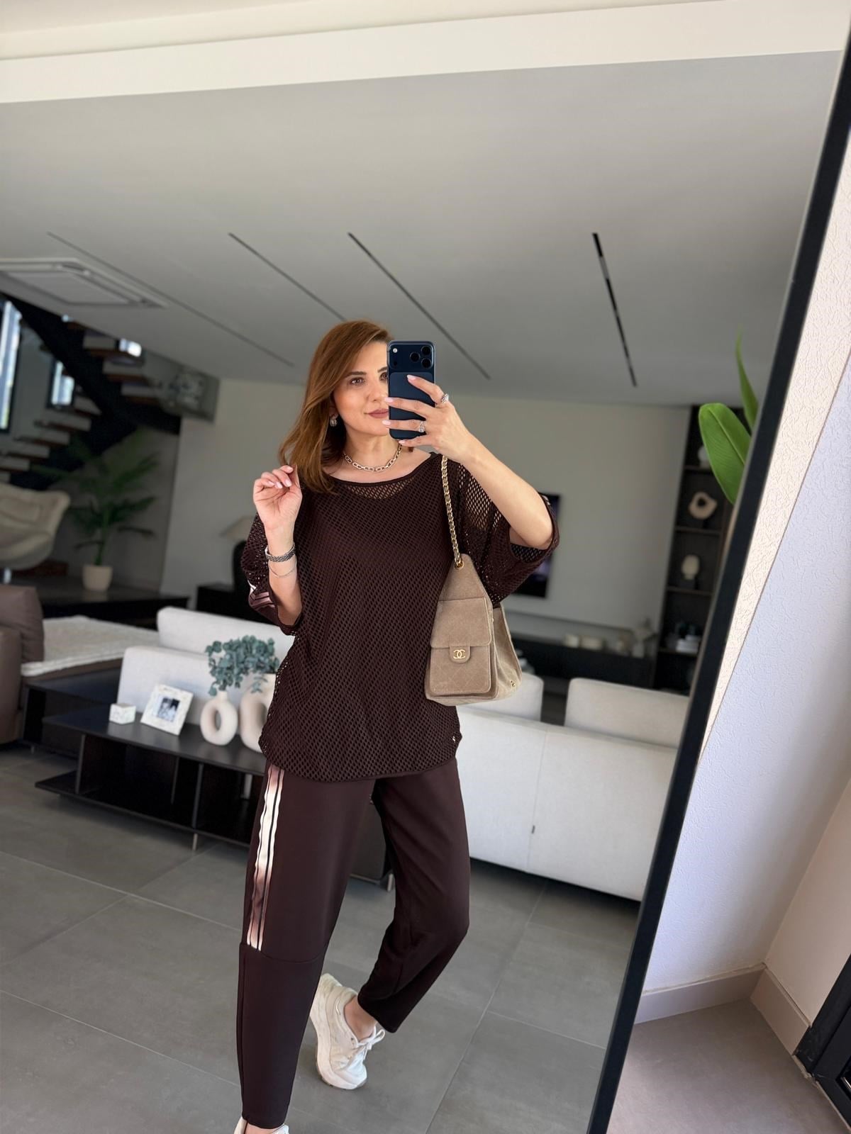 Üç Parçalı Fileli Takım