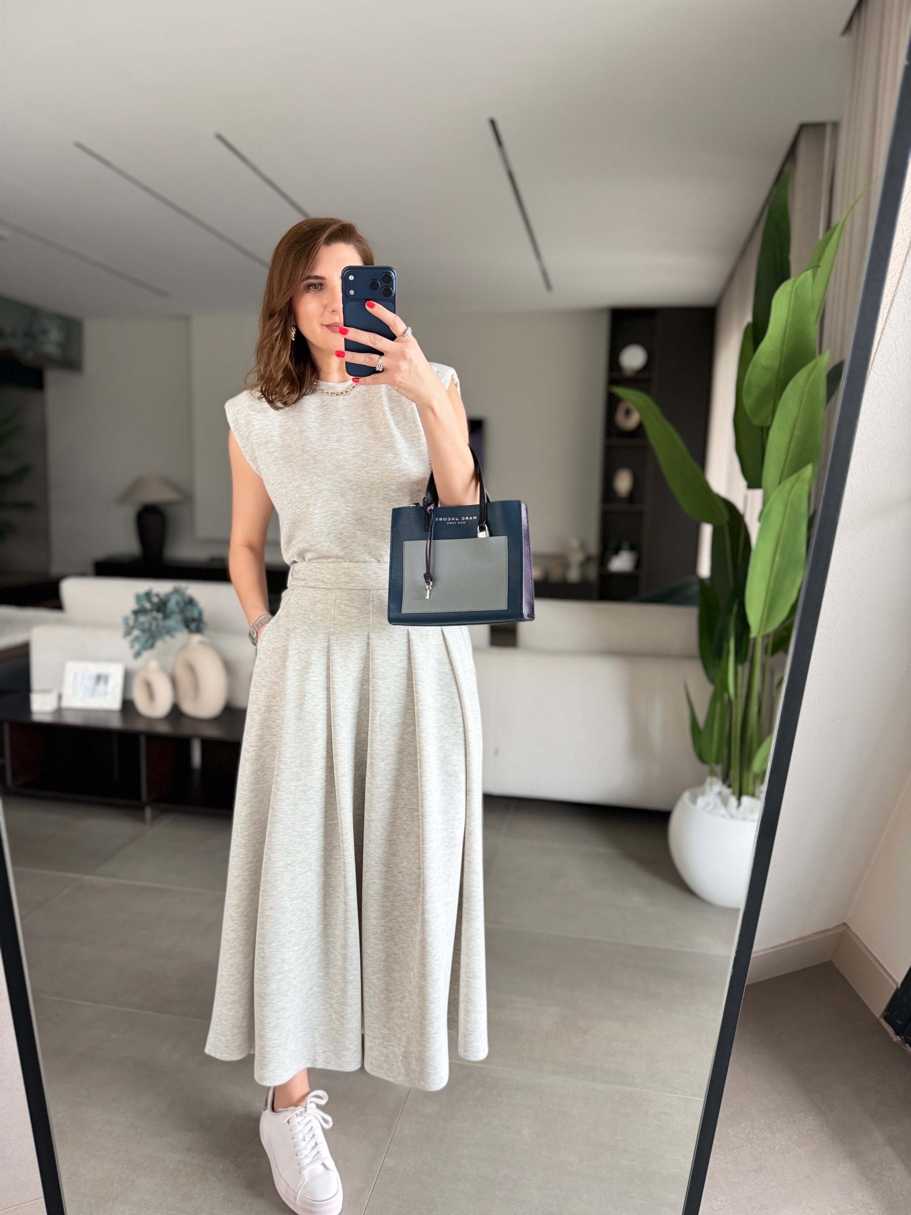 Vatkalı Bluz Etek Takım