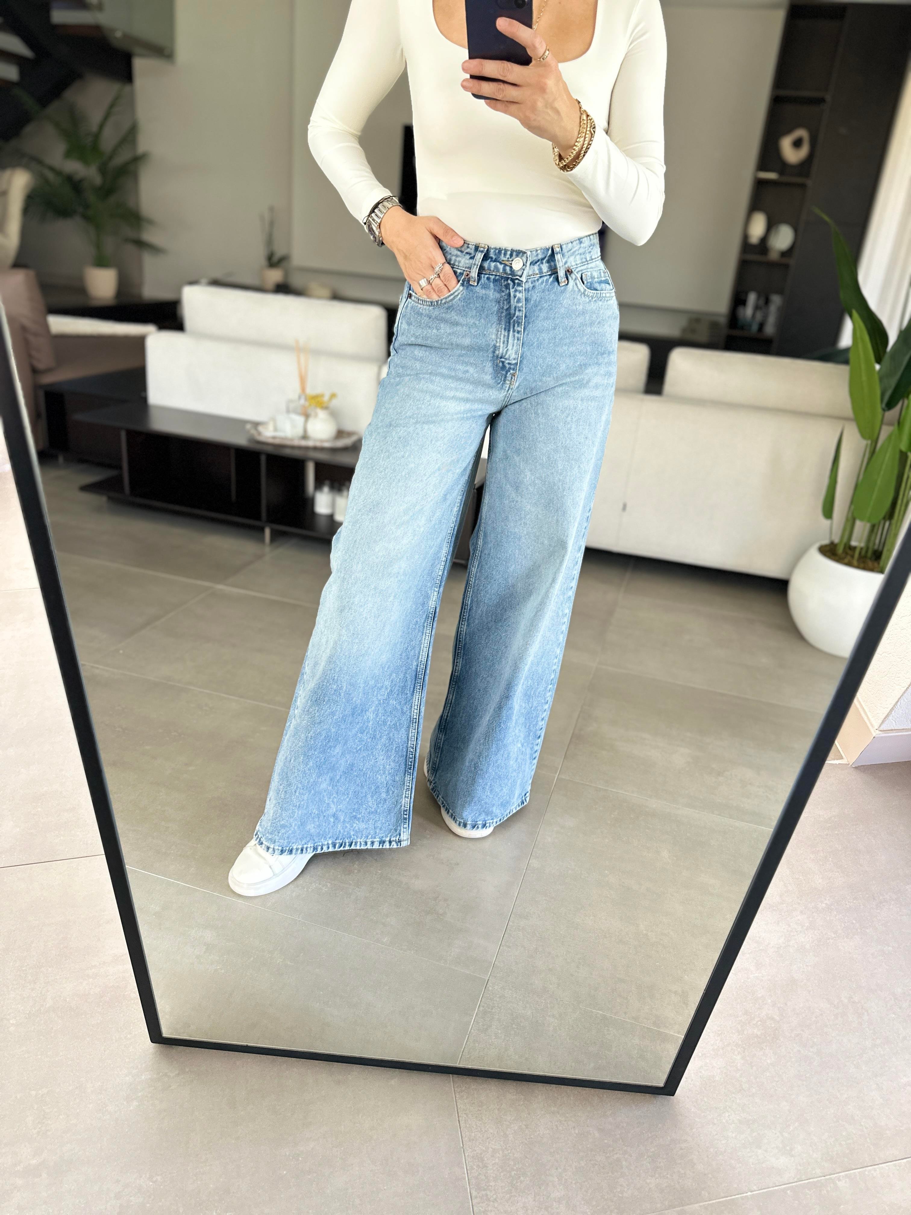 Wide Leg Zr Model Palazzo Pantolon