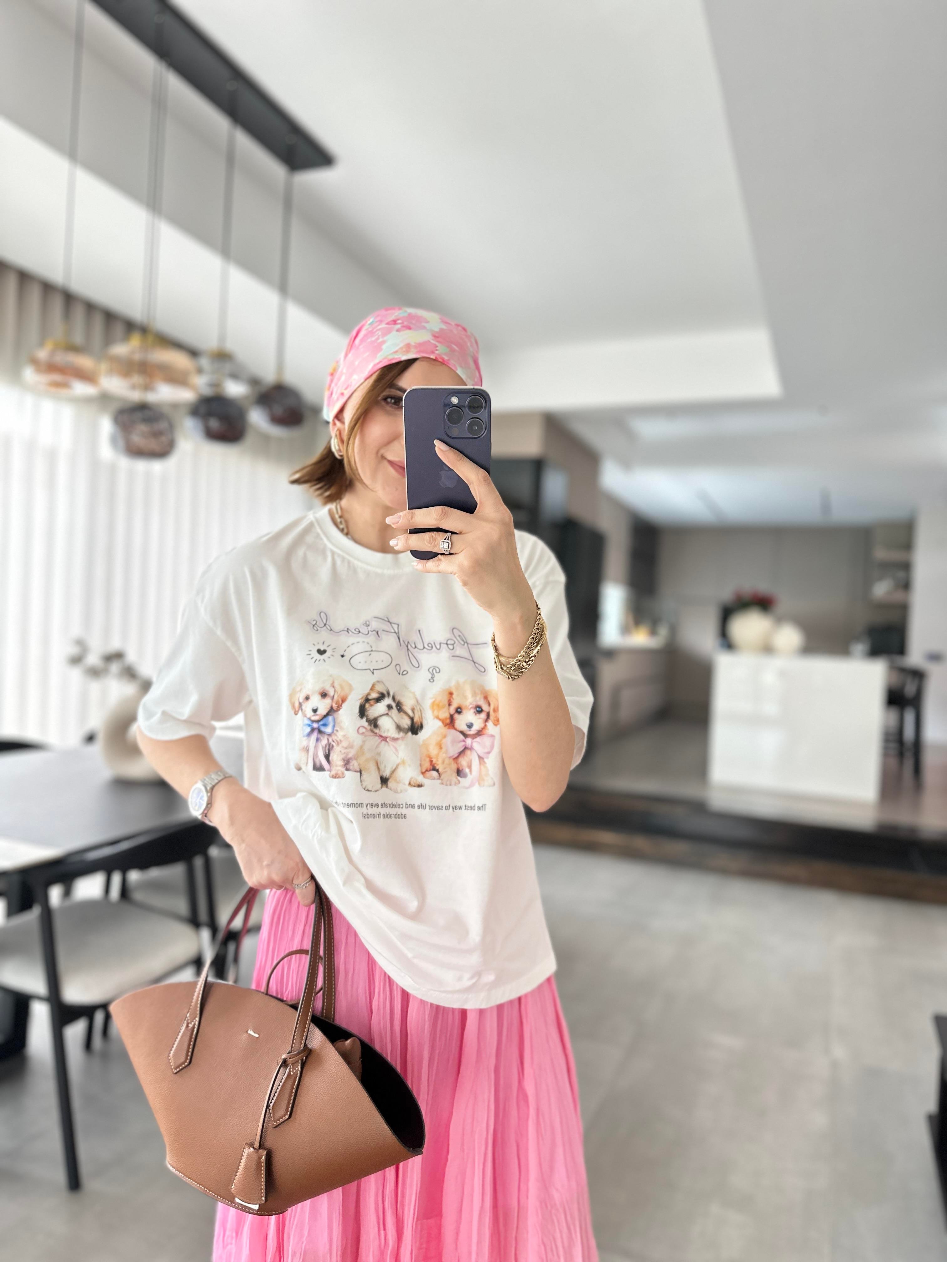 Yazı Baskılı T-shirt