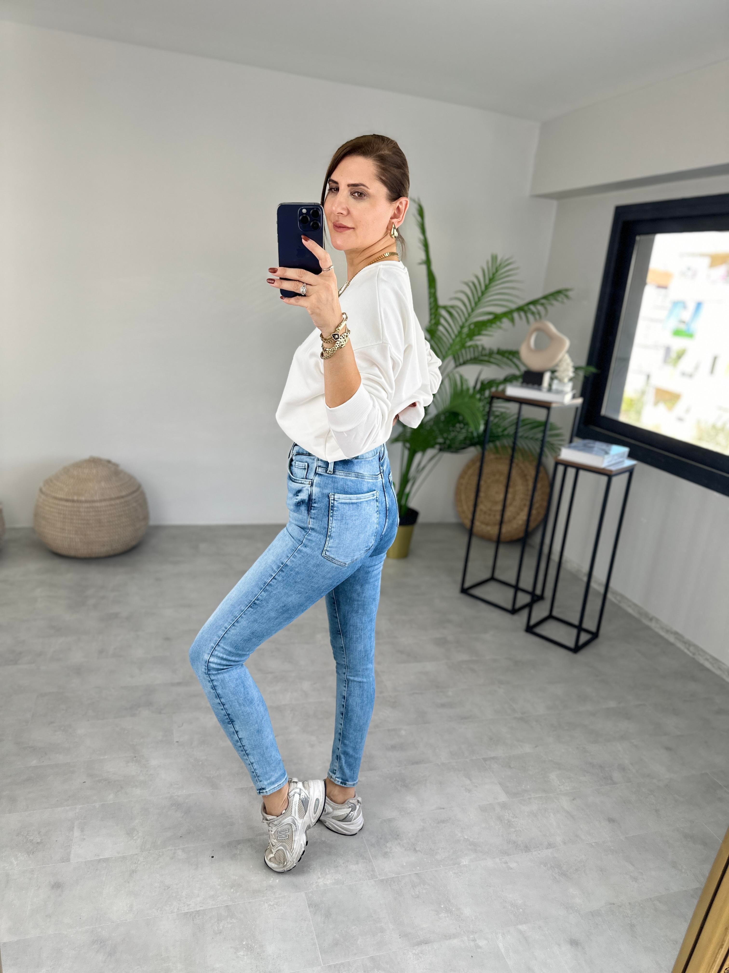 YÜKSEK BEL SKİNNY JEAN