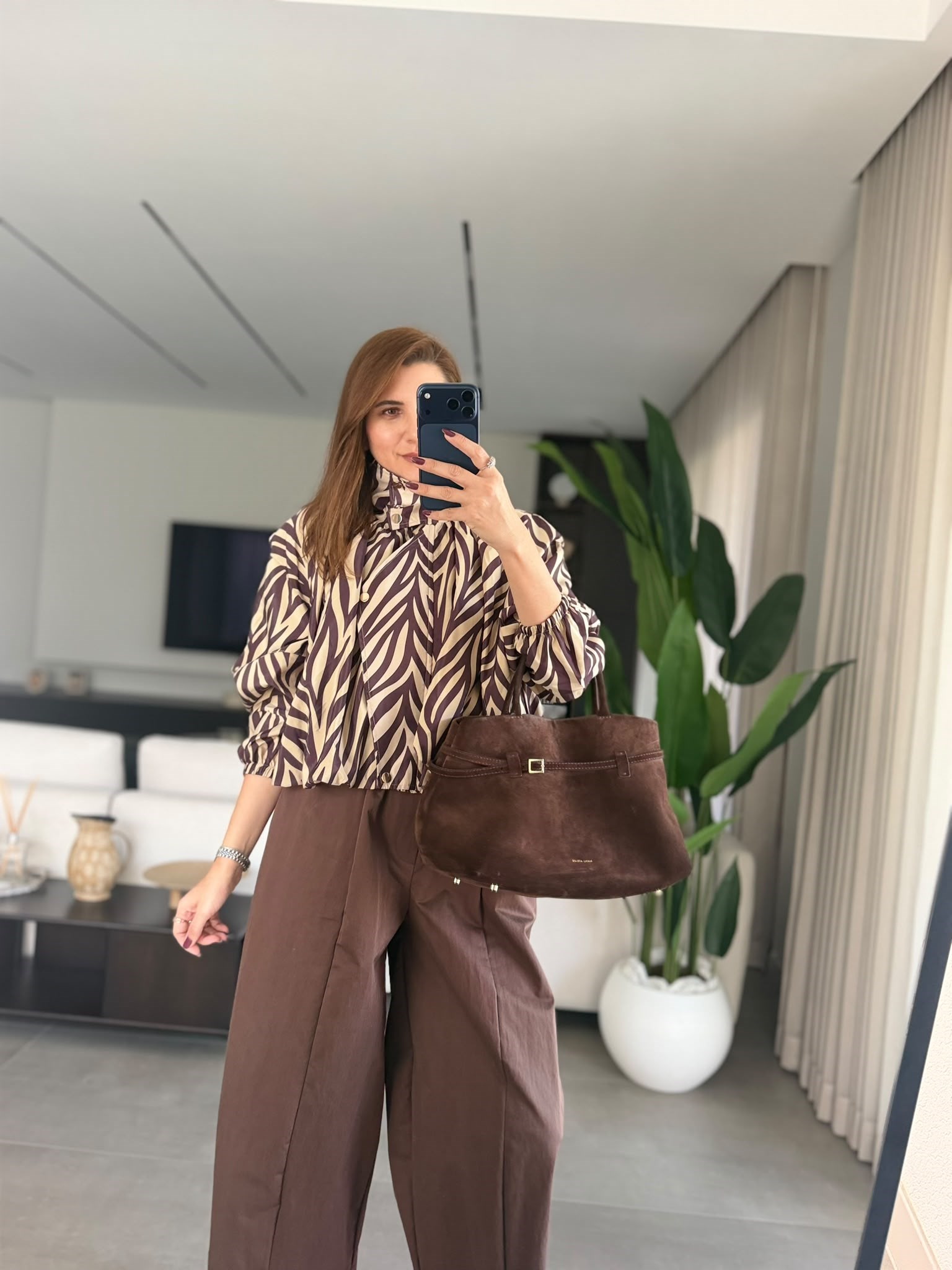 Zebra Desenli Yağmmurluk