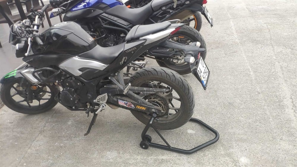 ACS Motosiklet Kaldırma Sehpası (paddock stand) TEK PARÇA
