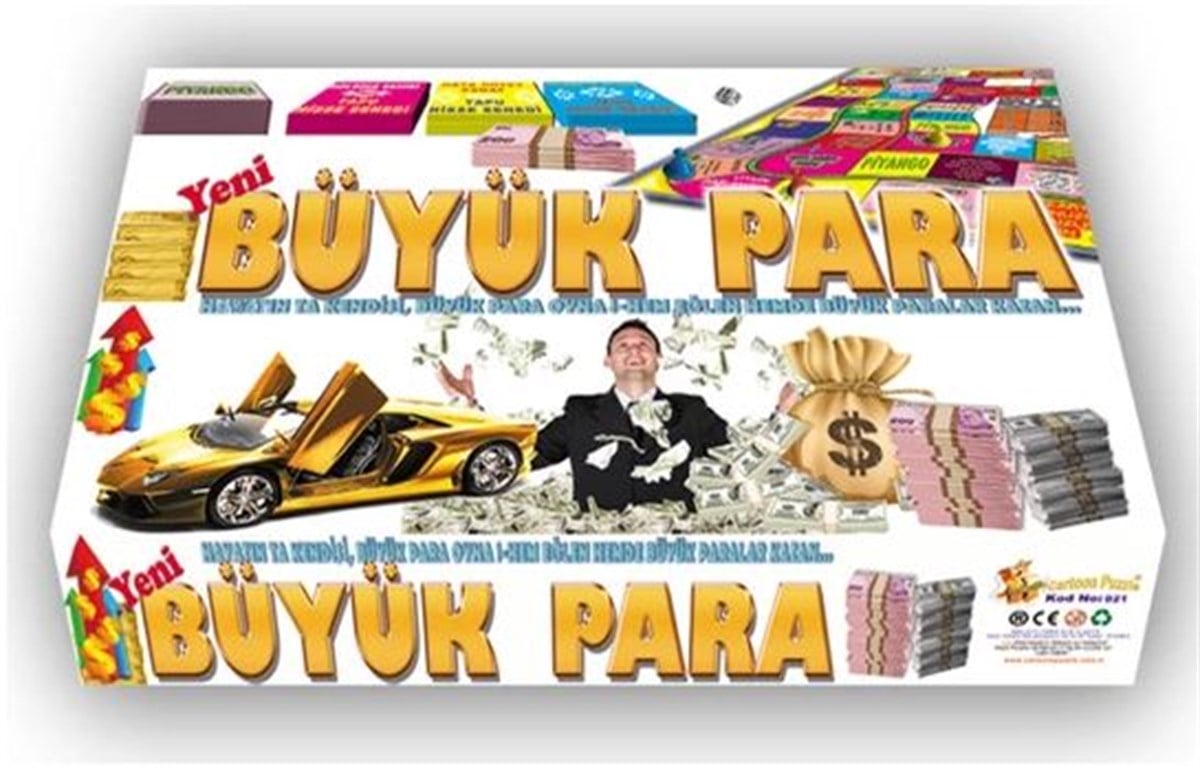 Büyük Para Kutu Oyunu Grup Aile Oyunu