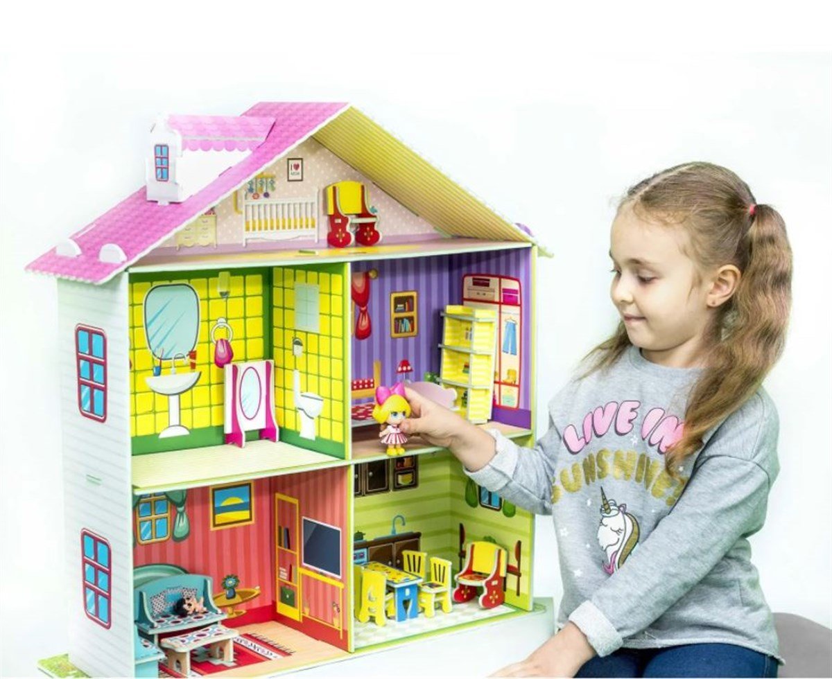Dev Maket Ev Yapımı Oyun Evi