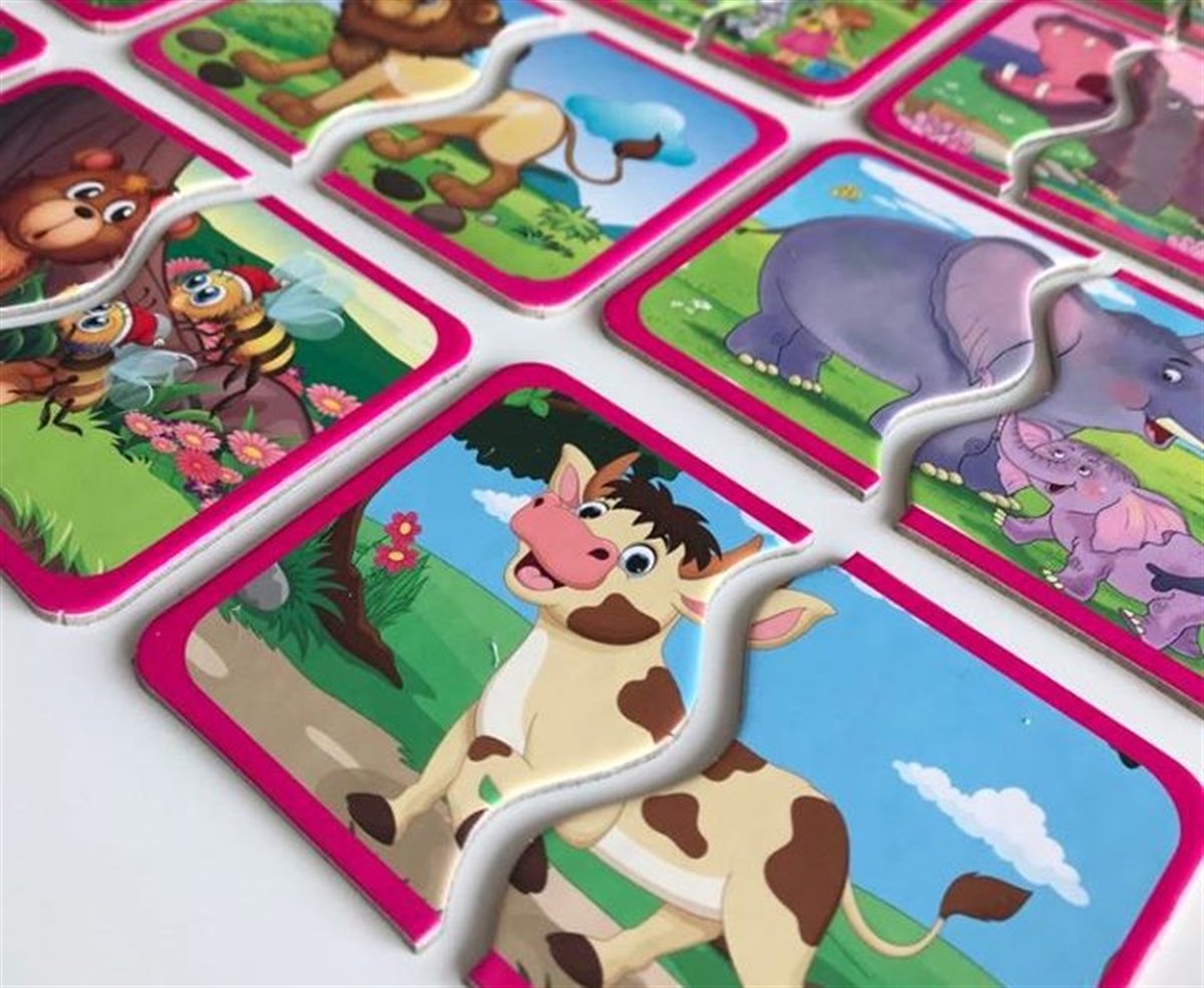 Zeki 2-3 Parçalı Puzzle