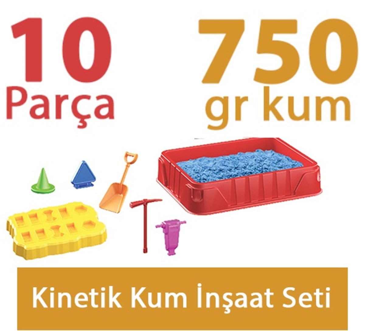 Zeki Kinetik Kum İnşaat Seti