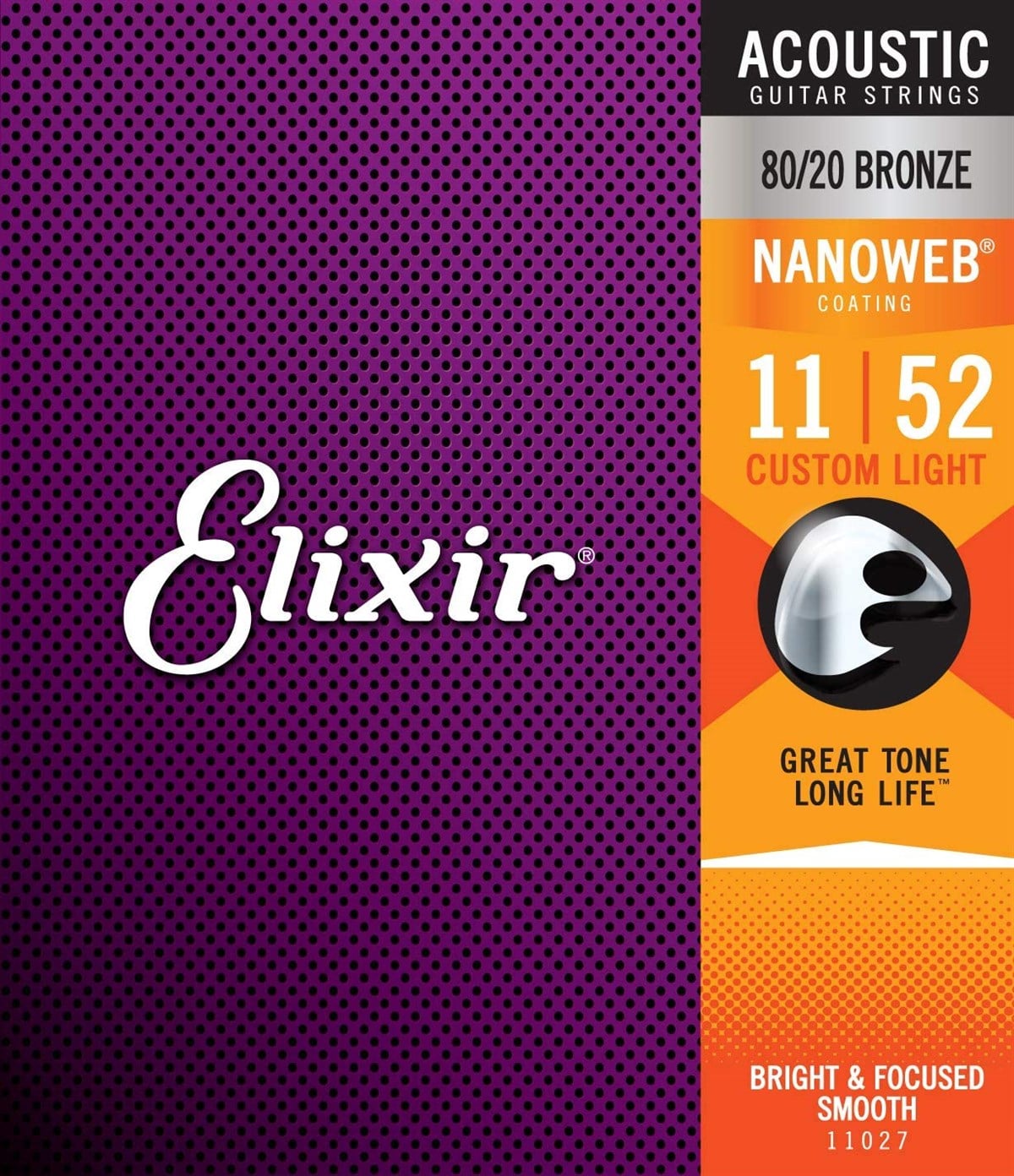 Elixir 011-052 80/20 Bronze Akustik Gitar Teli