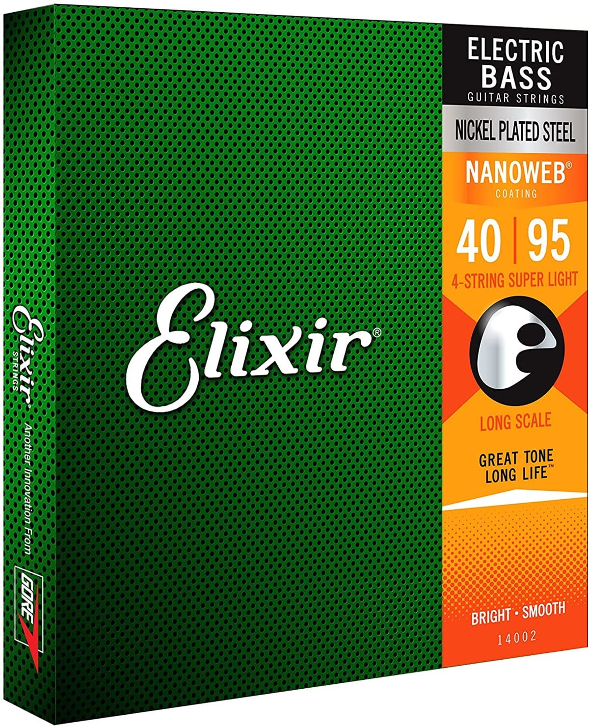 Elixir 040-095 Nanoweb Bas Gitar Teli