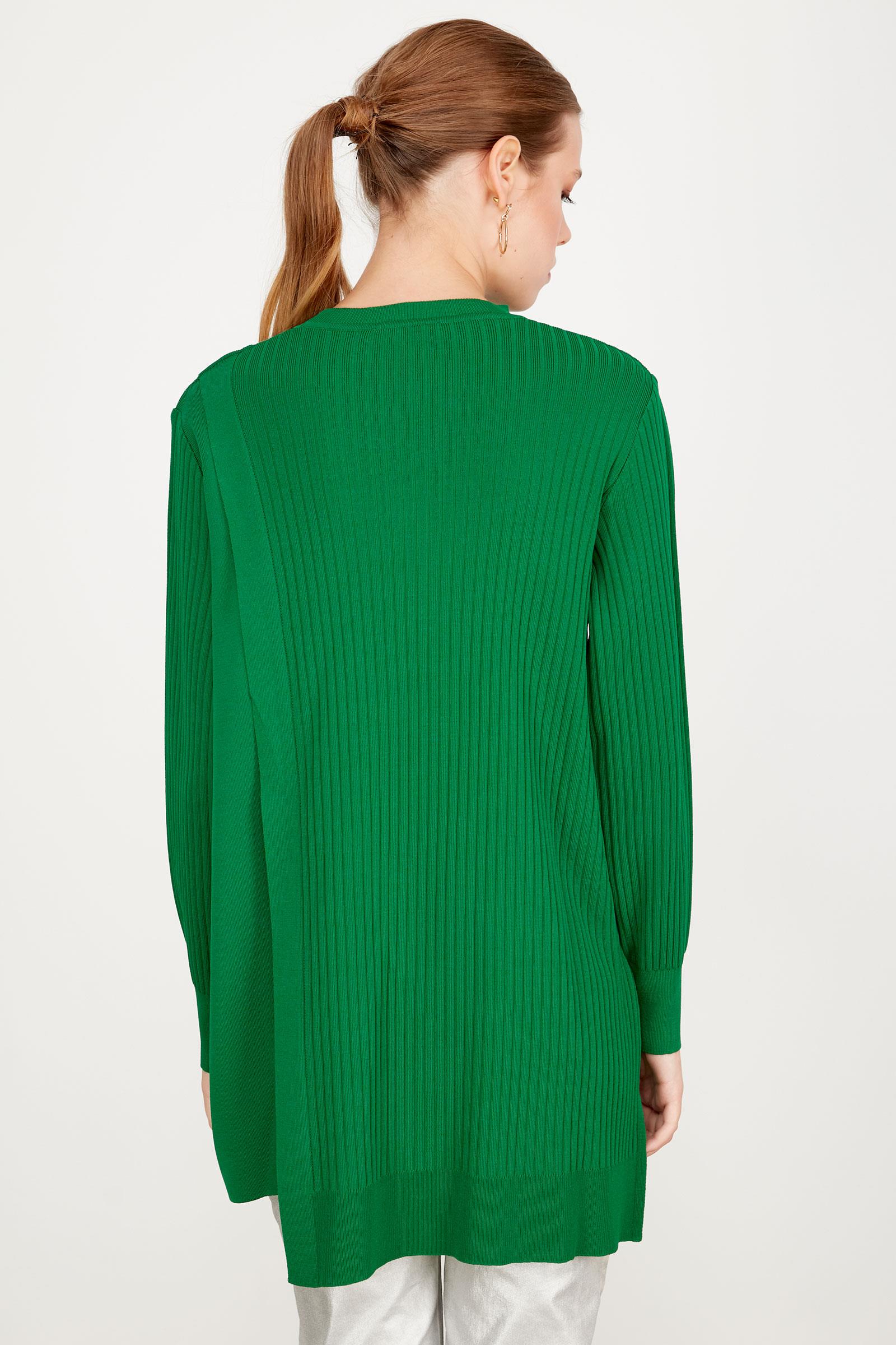 ASİMETRİK DETAYLI RAYON TUNİK BENETTON