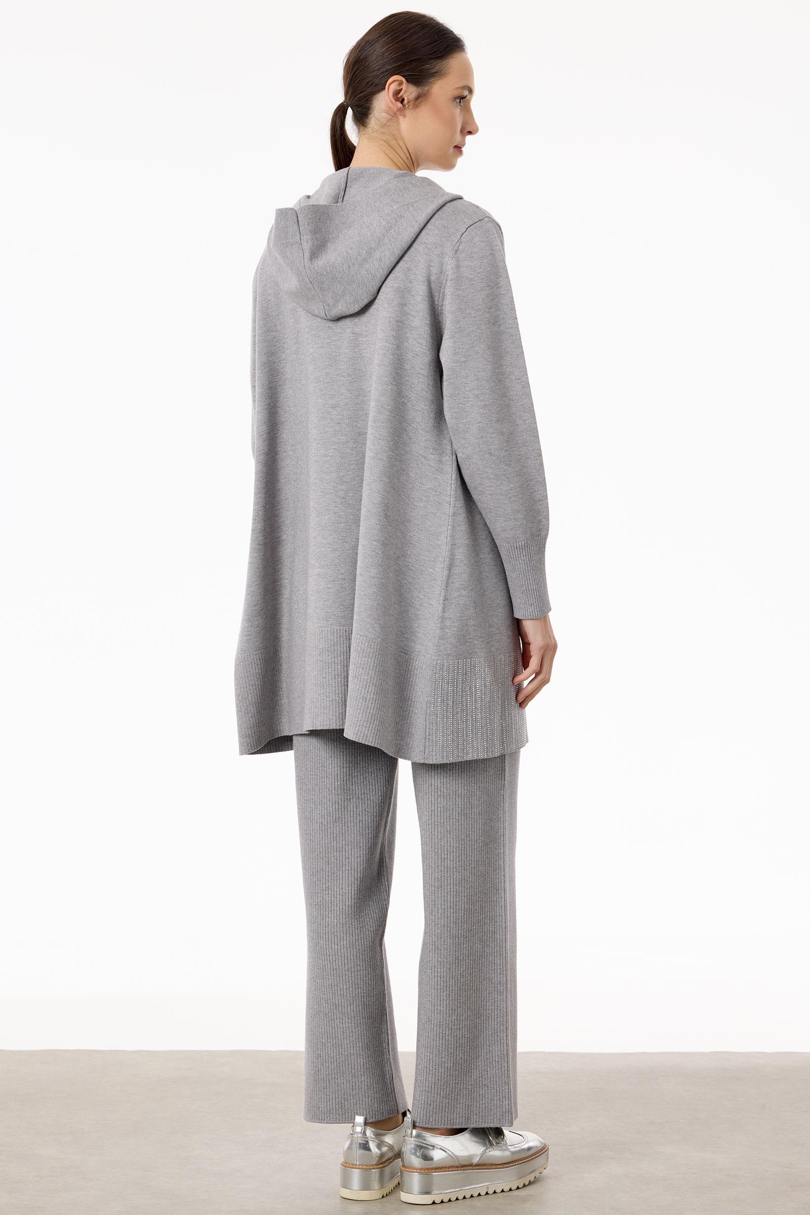 Basic 3'lü Triko Takım GRİ