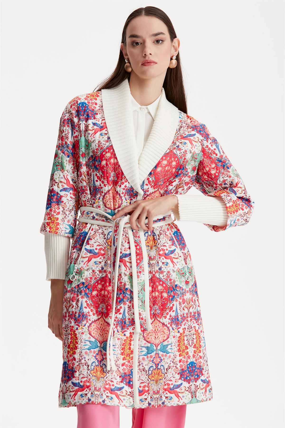 DESENLİ KAPİTONE KABAN FUŞYA