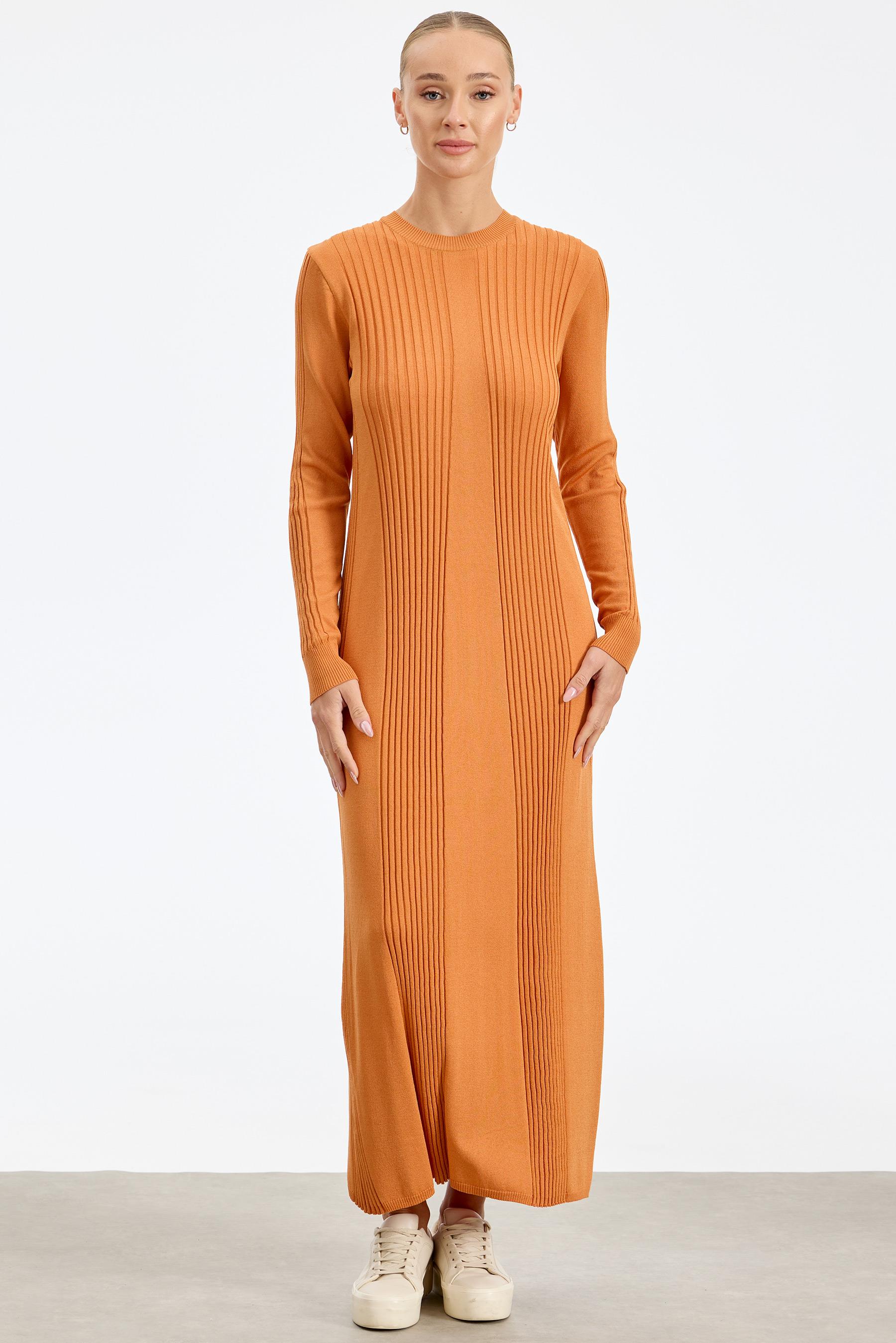 Fitil Detaylı Rayon Elbise SOMON