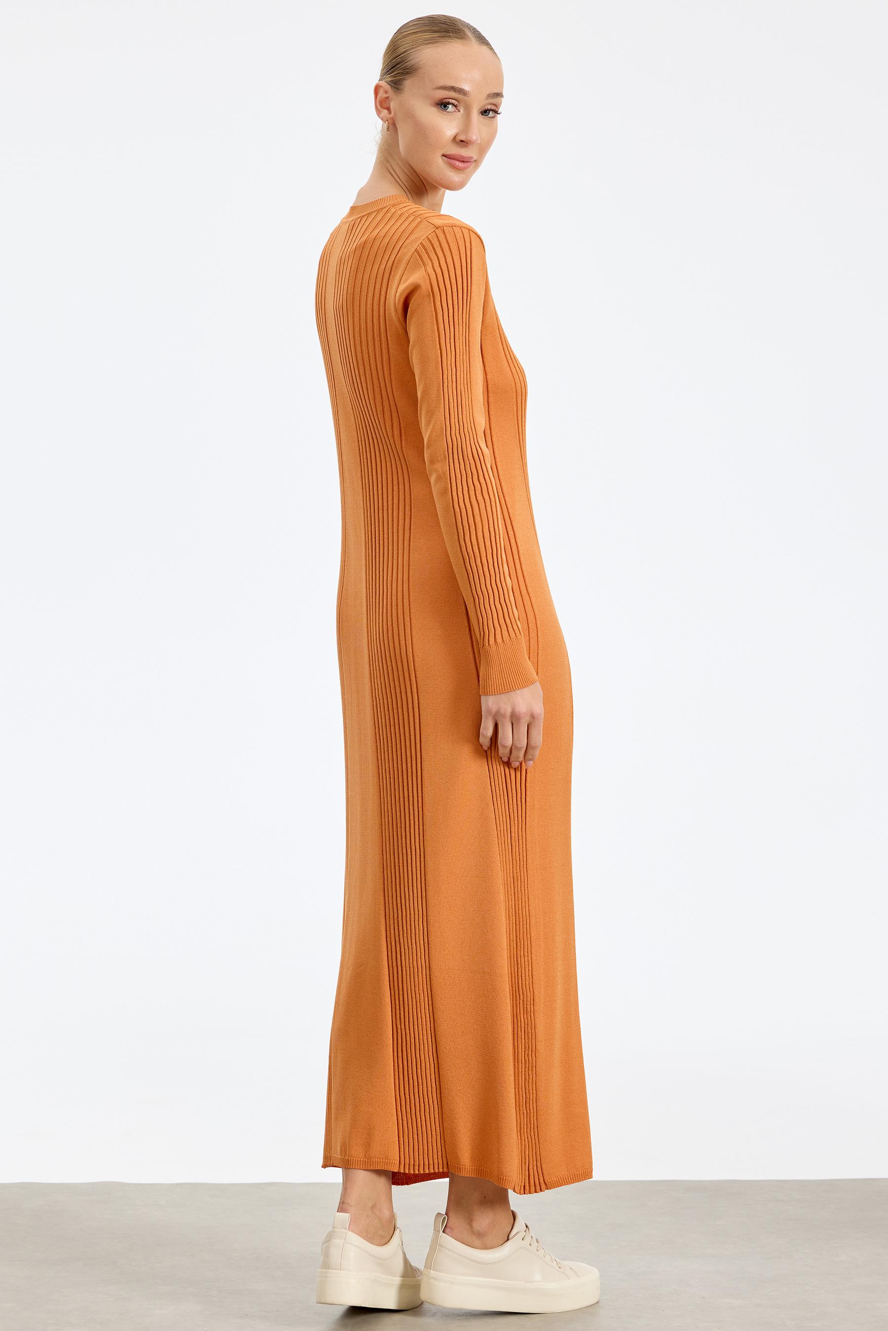 Fitil Detaylı Rayon Elbise SOMON
