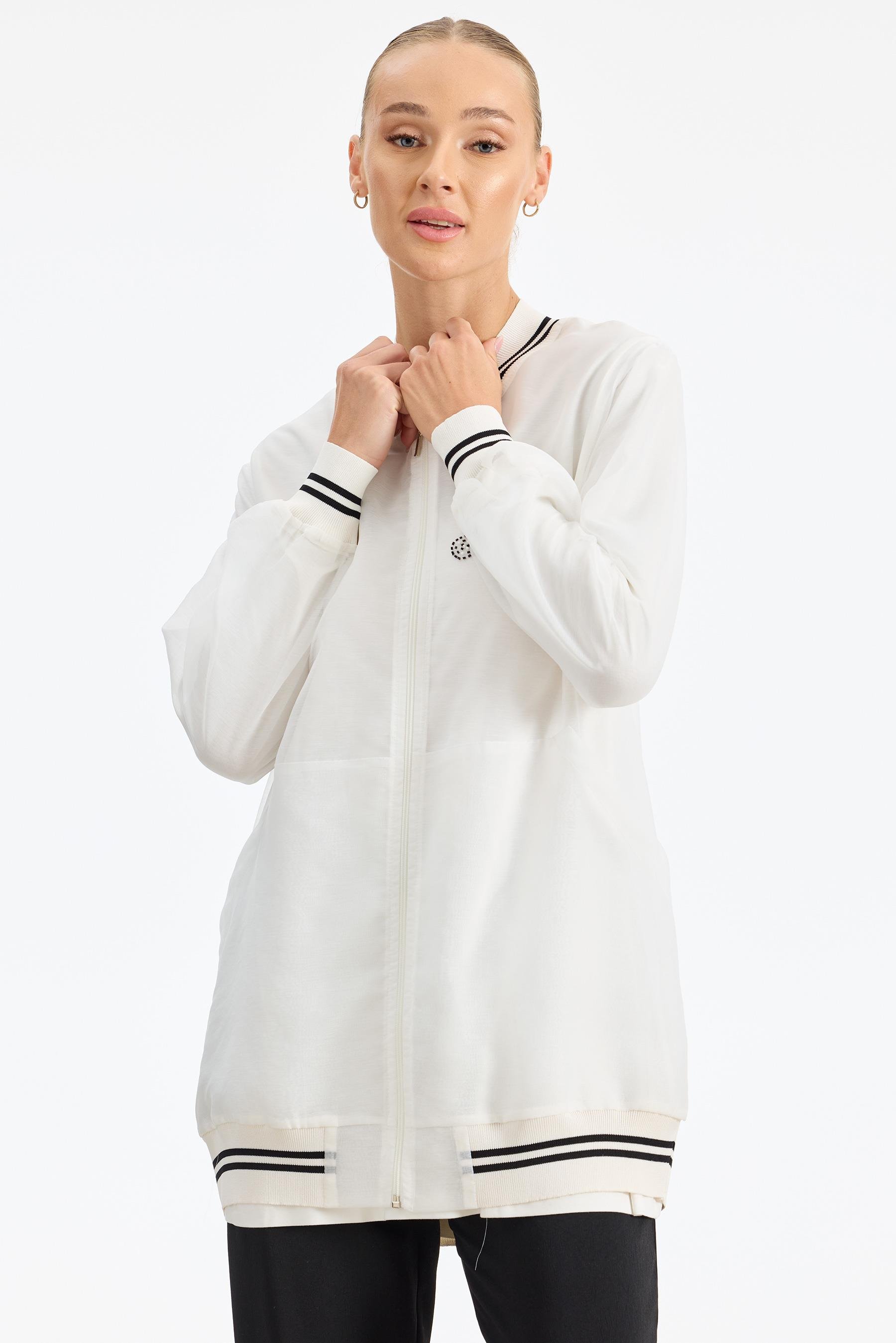 Organze Bomber Mont Takım EKRU