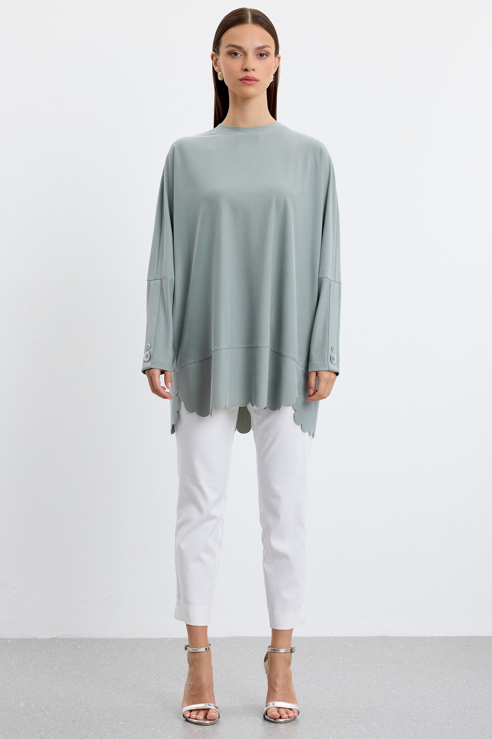 Oversize Tunik MİNT